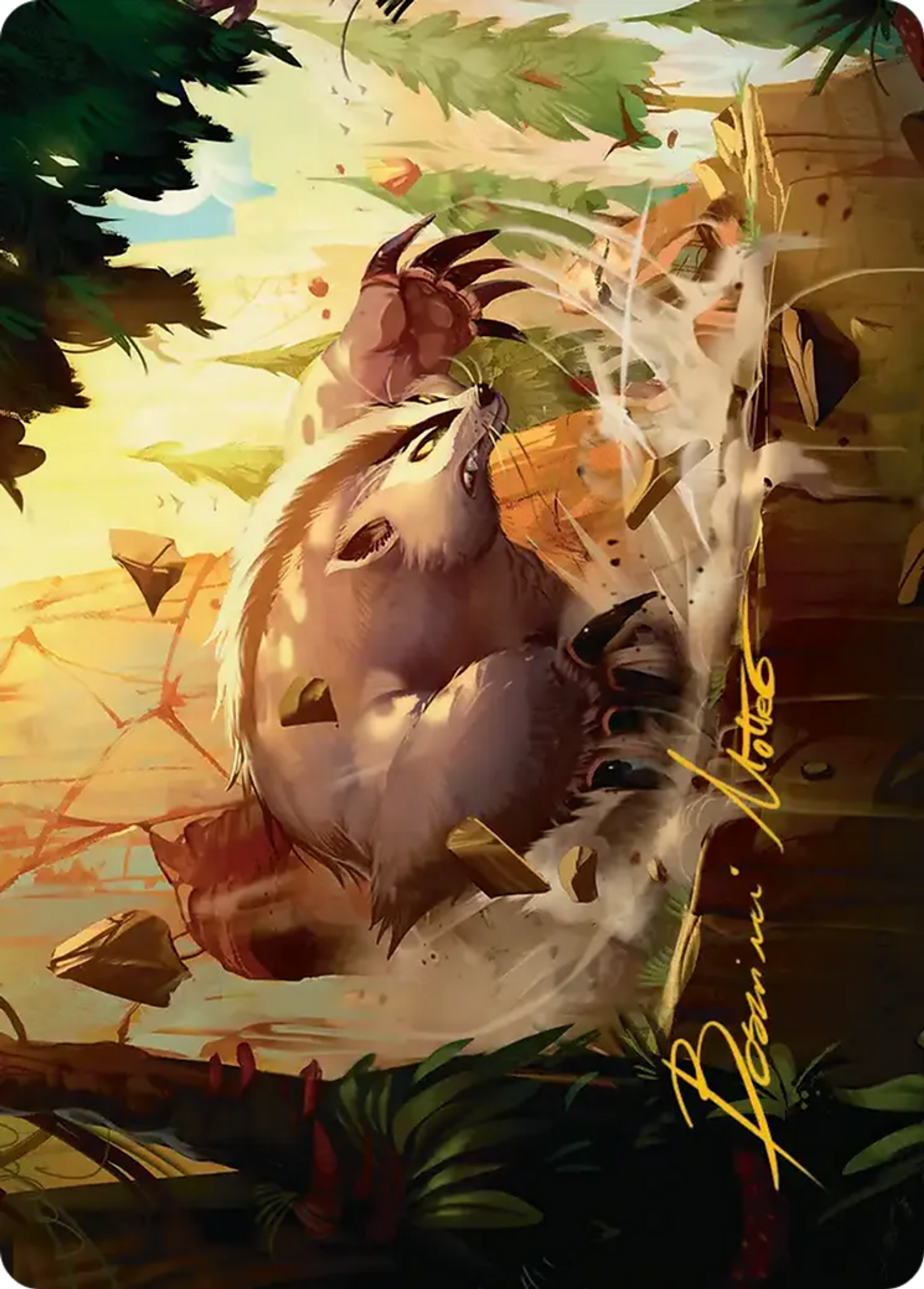Badgermole — Avatar: the Last Airbender Art Series — Magic: The Gathering