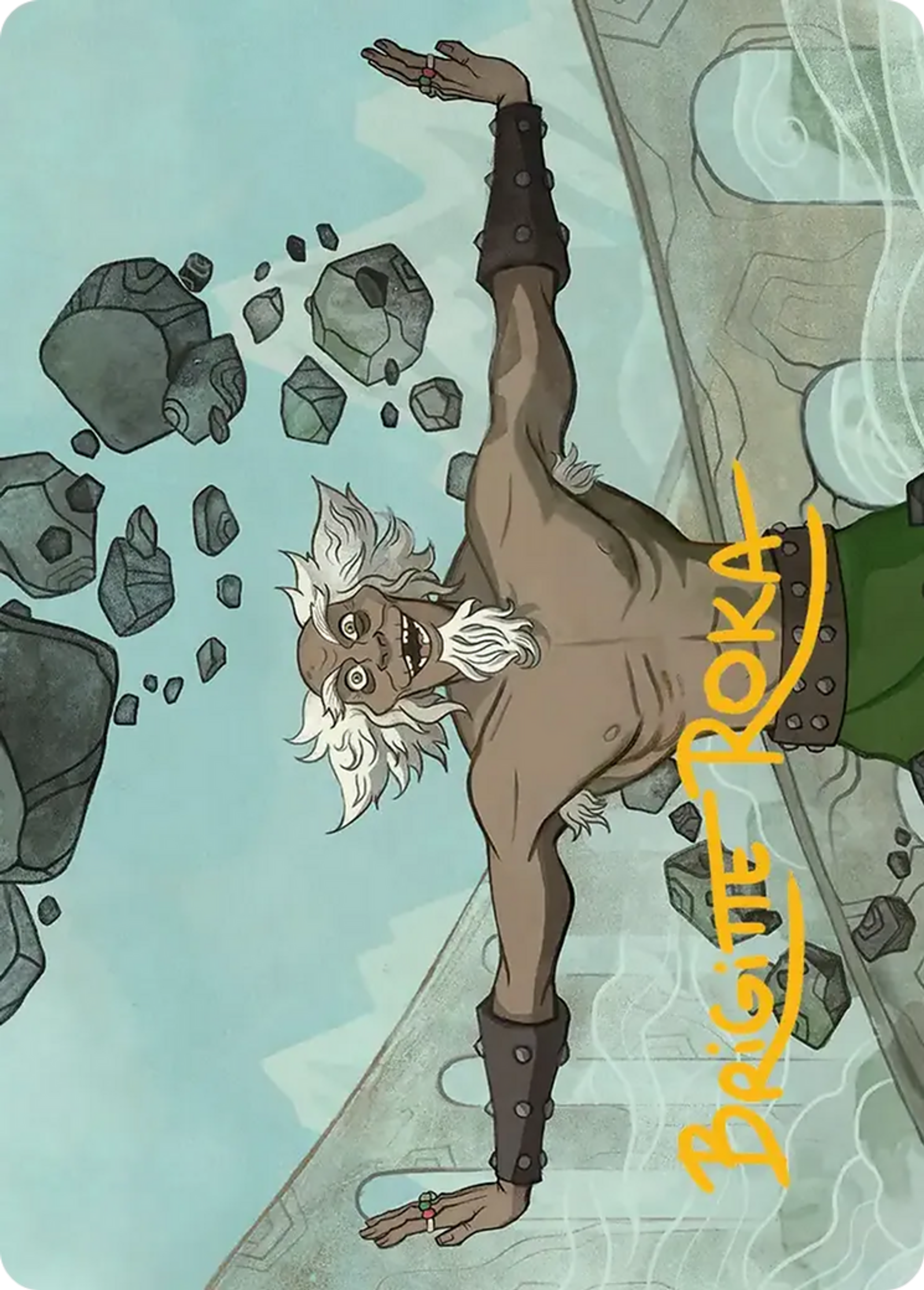 Bumi, Unleashed — Avatar: the Last Airbender Art Series — Magic: The Gathering