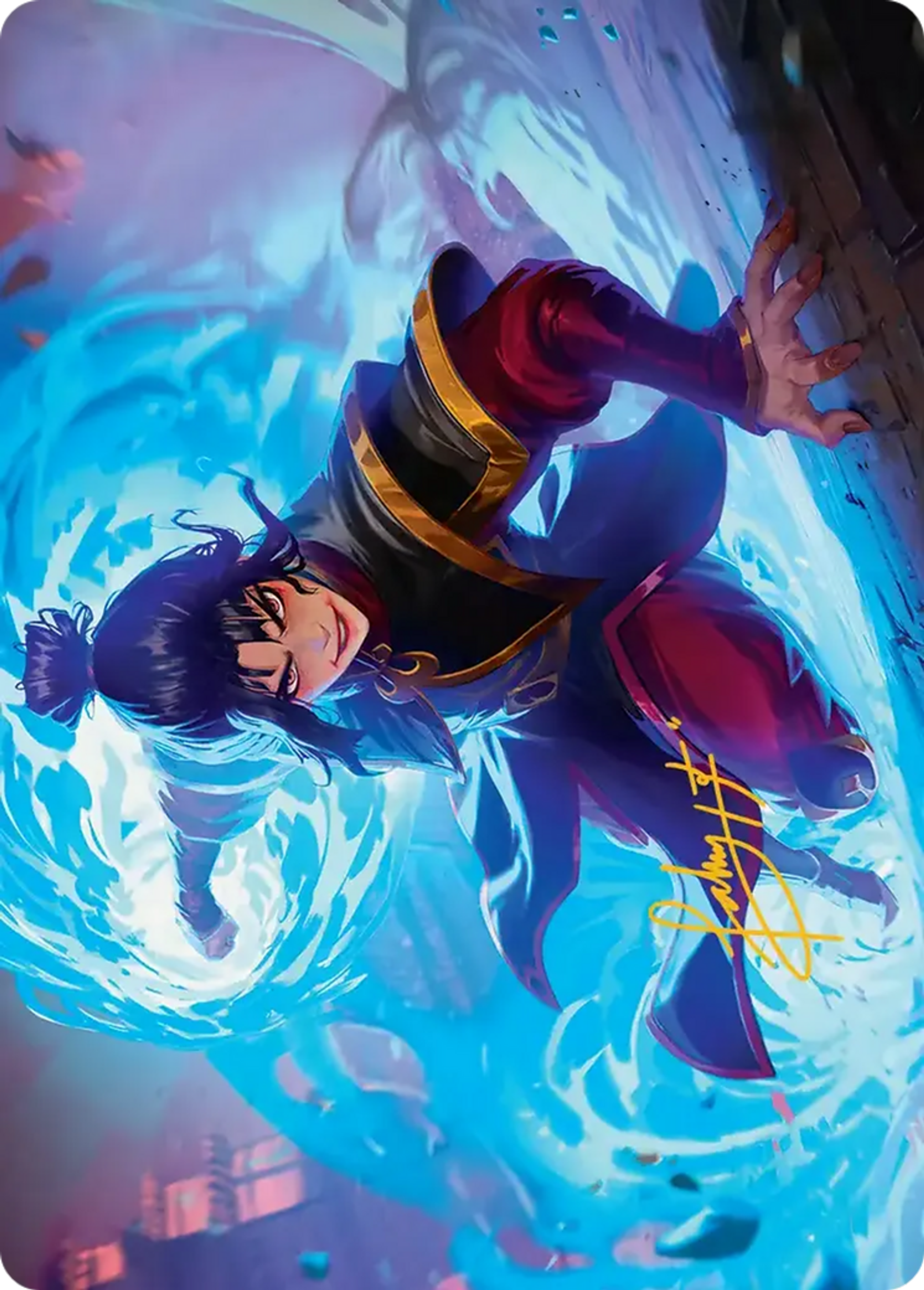 Fire Lord Azula — Avatar: the Last Airbender Art Series — Magic: The Gathering
