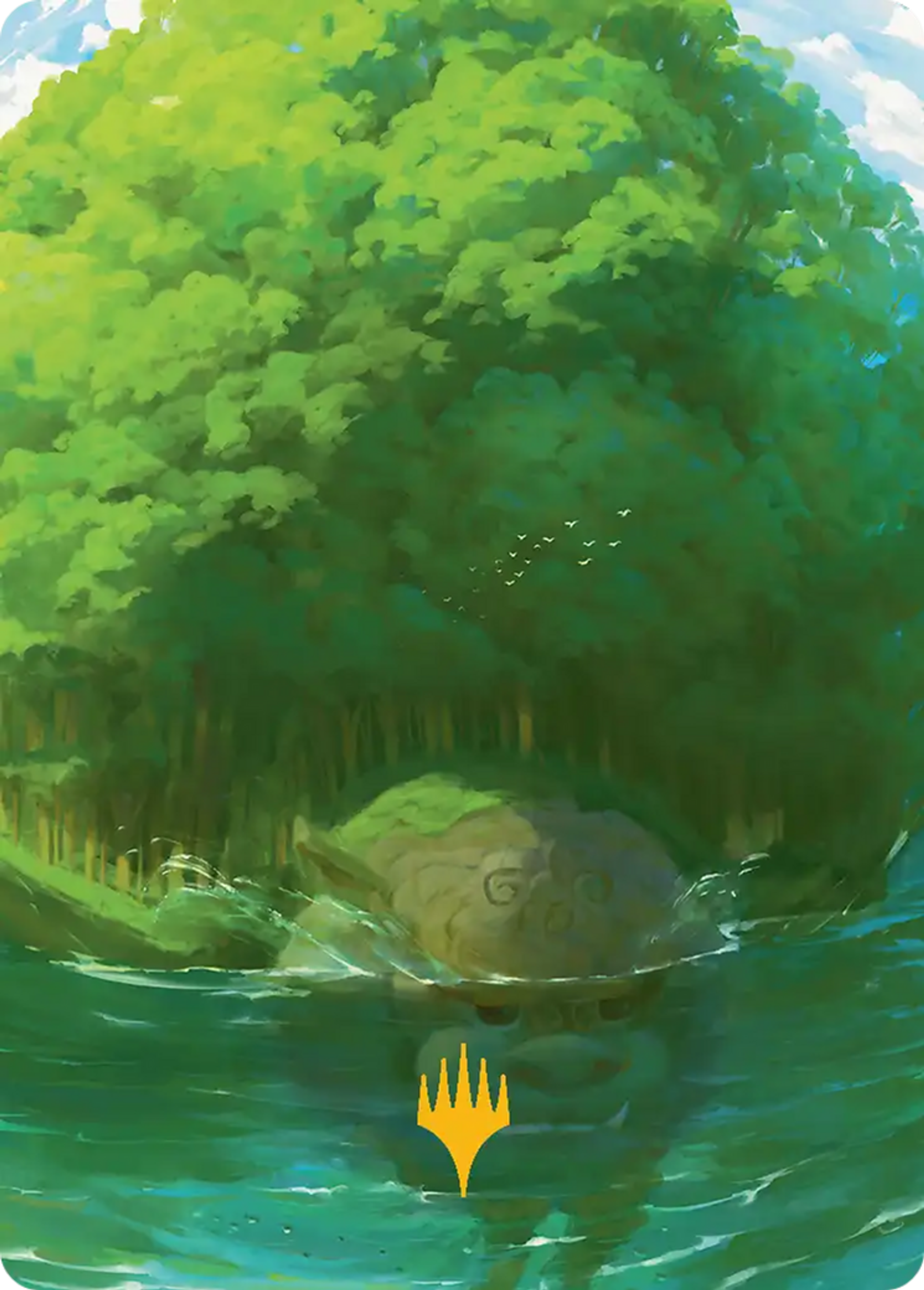Forest — Avatar: the Last Airbender Art Series — Magic: The Gathering
