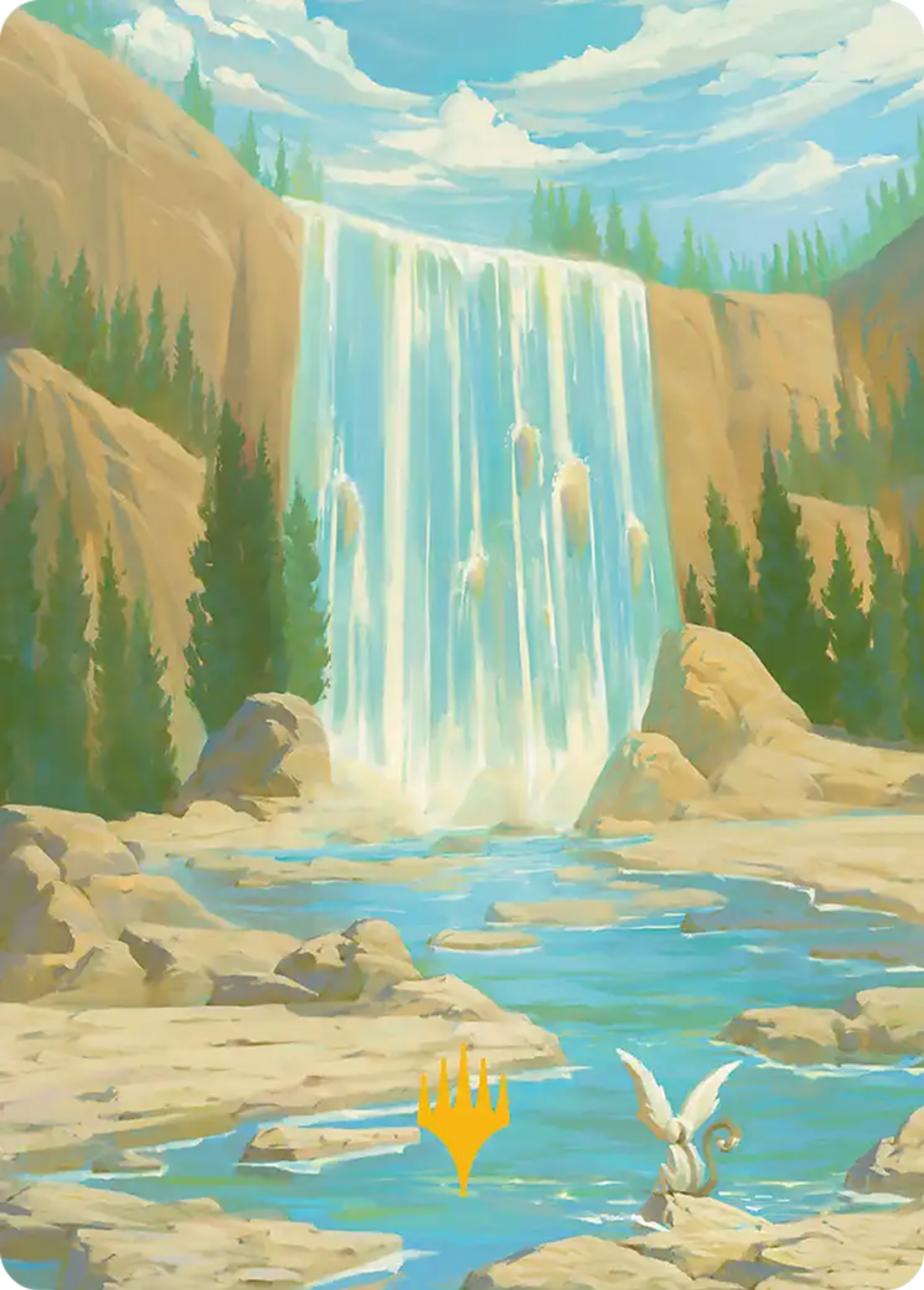 Island — Avatar: the Last Airbender Art Series — Magic: The Gathering