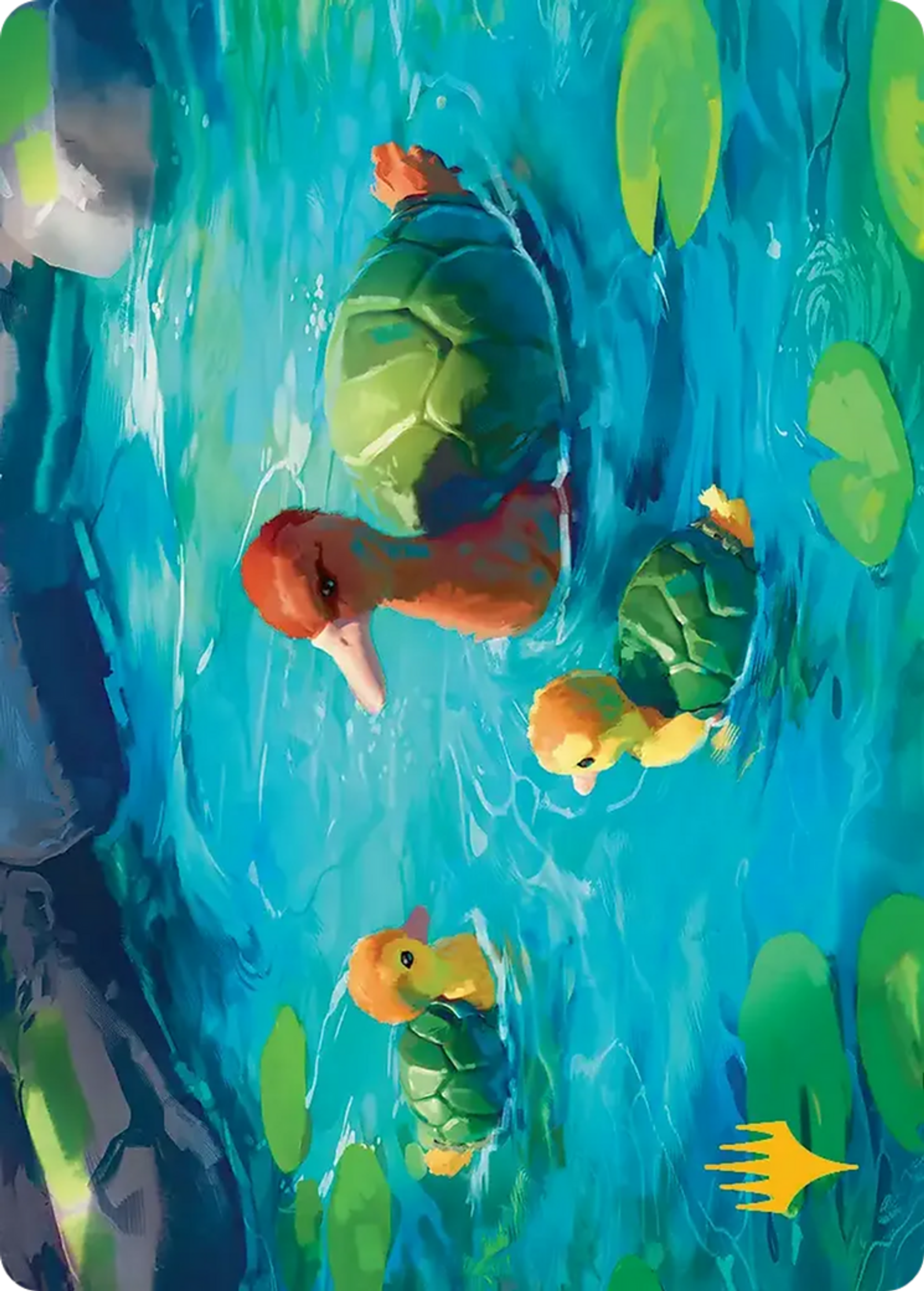 Turtle-Duck — Avatar: the Last Airbender Art Series — Magic: The Gathering