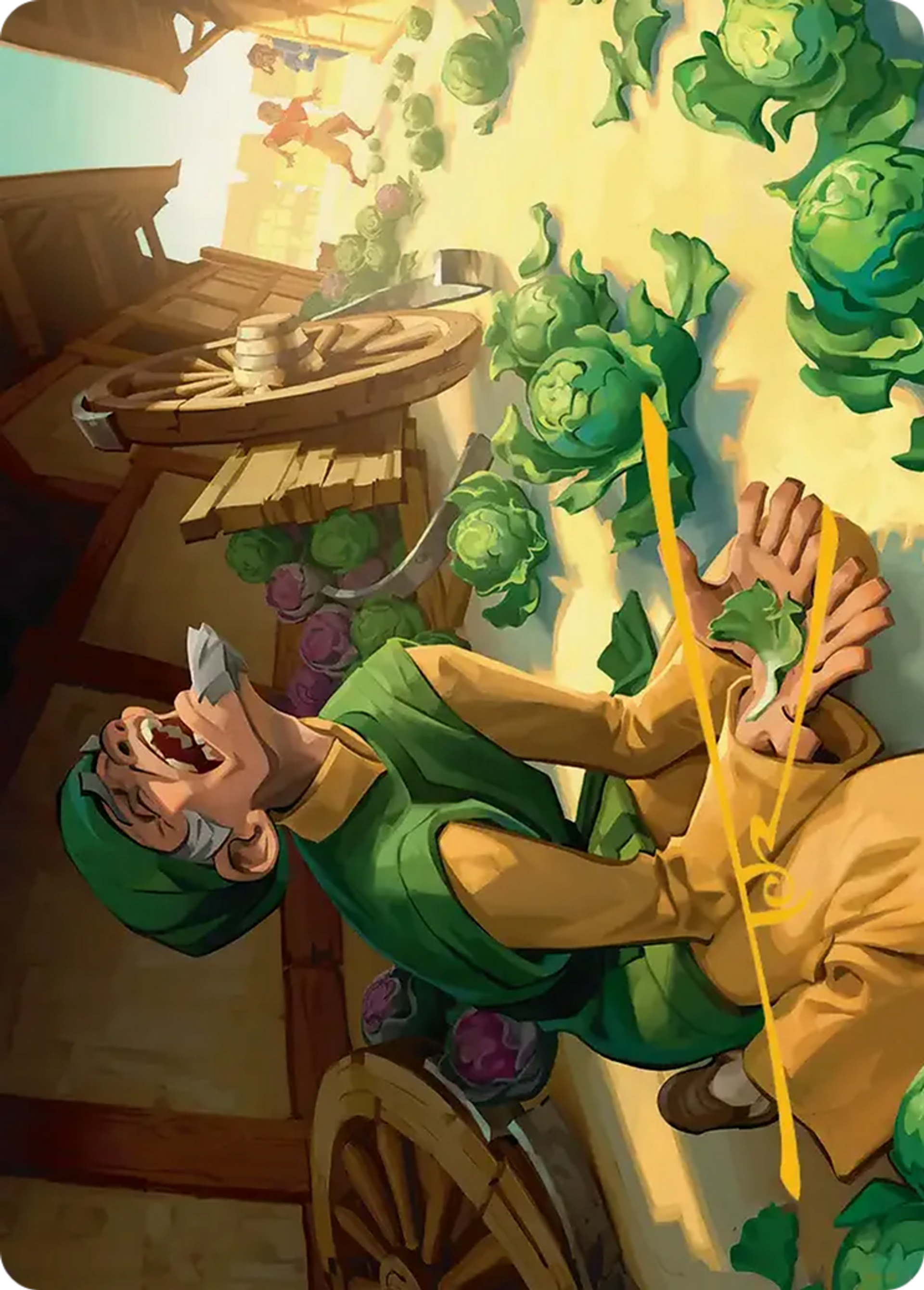 Unlucky Cabbage Merchant — Avatar: the Last Airbender Art Series — Magic: The Gathering