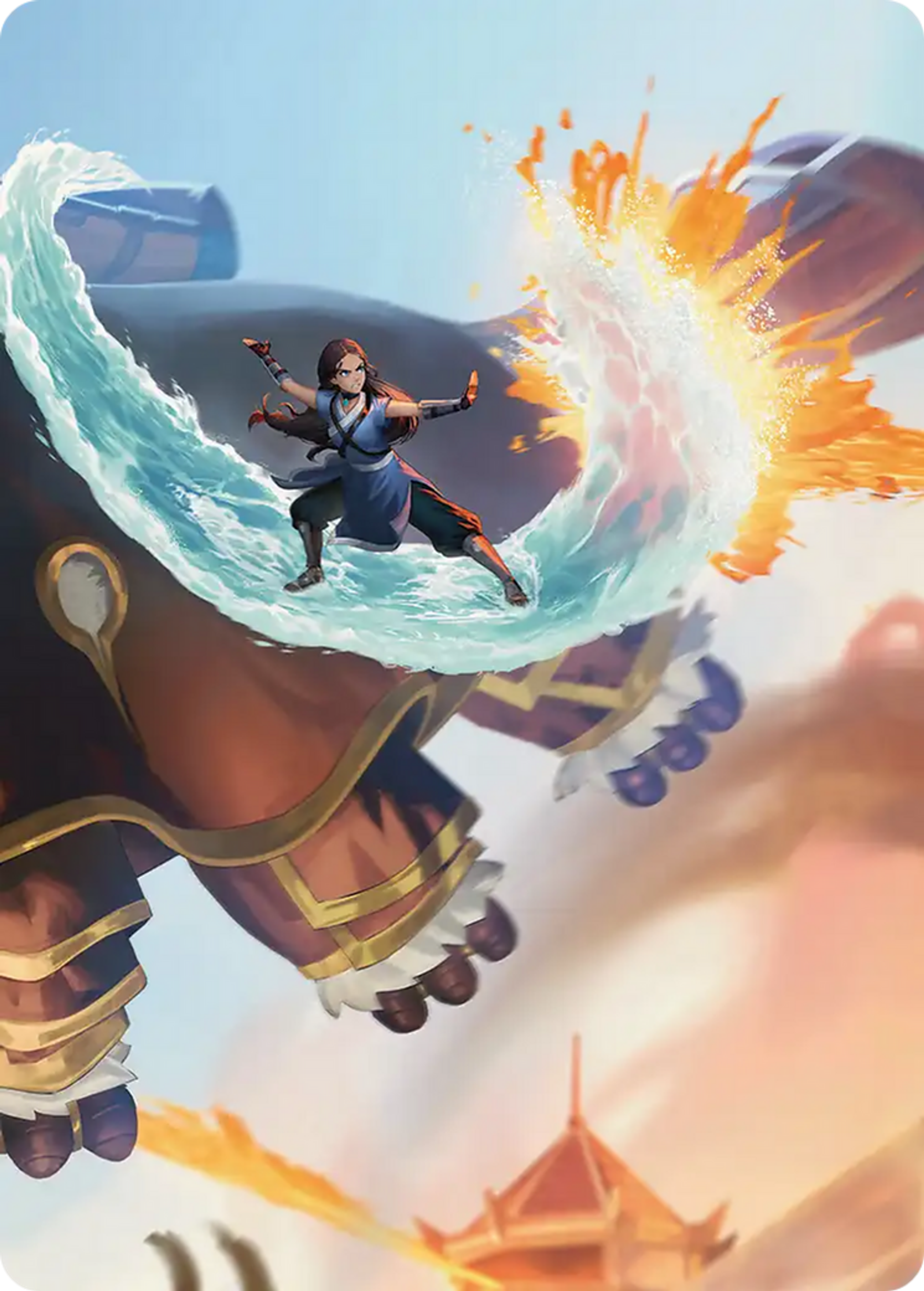 Katara's Reversal — Avatar: the Last Airbender Eternal Art Series — Magic: The Gathering