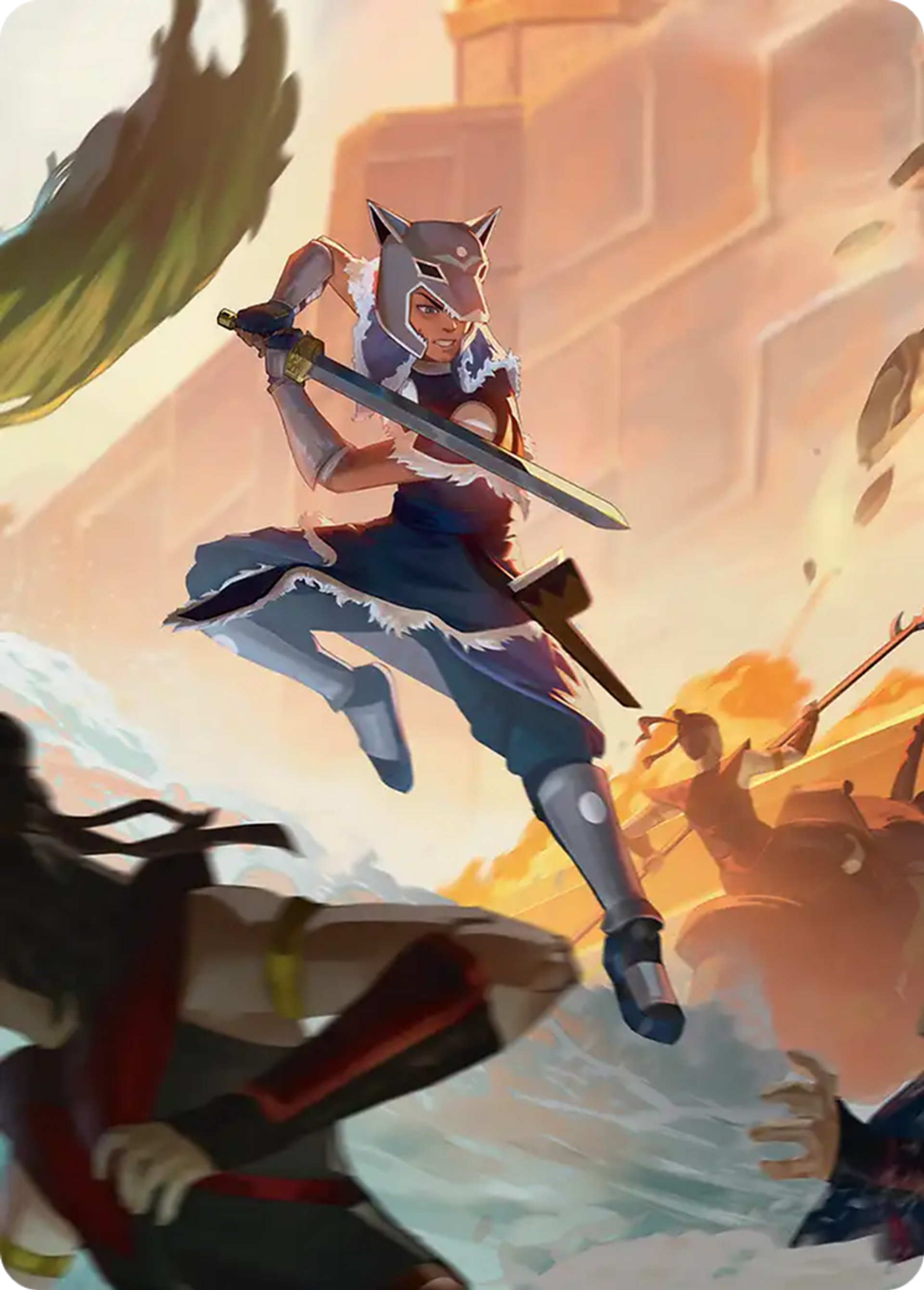 Sokka's Charge — Avatar: the Last Airbender Eternal Art Series — Magic: The Gathering