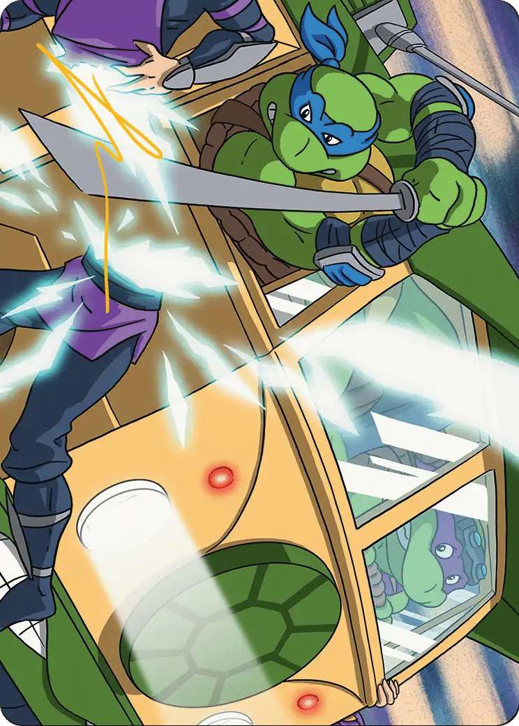 Don & Leo, Problem Solvers — Teenage Mutant Ninja Turtles Art Series — Magic: The Gathering