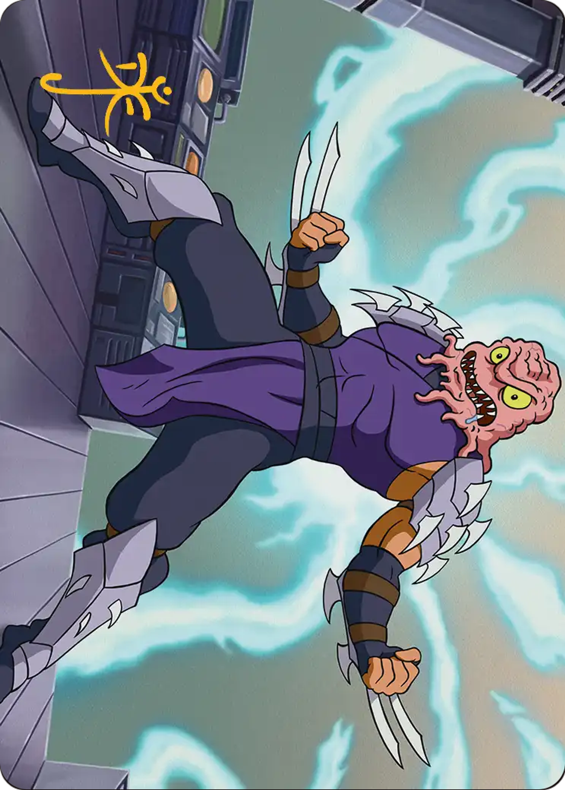 Krang & Shredder — Teenage Mutant Ninja Turtles Art Series — Magic: The Gathering