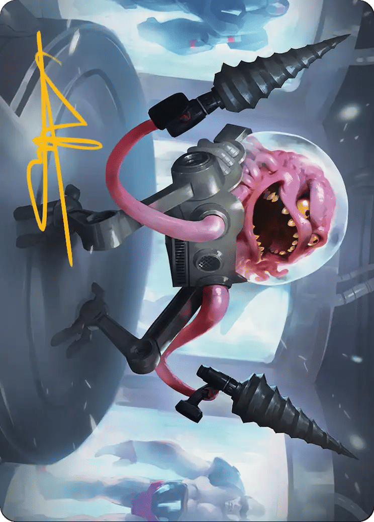 Krang, Master Mind — Teenage Mutant Ninja Turtles Art Series — Magic: The Gathering