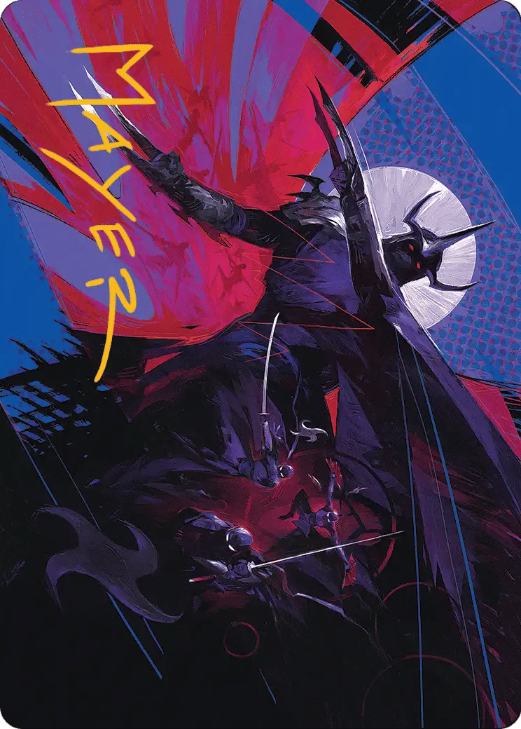 Shredder's Technique — Teenage Mutant Ninja Turtles Art Series — Magic: The Gathering