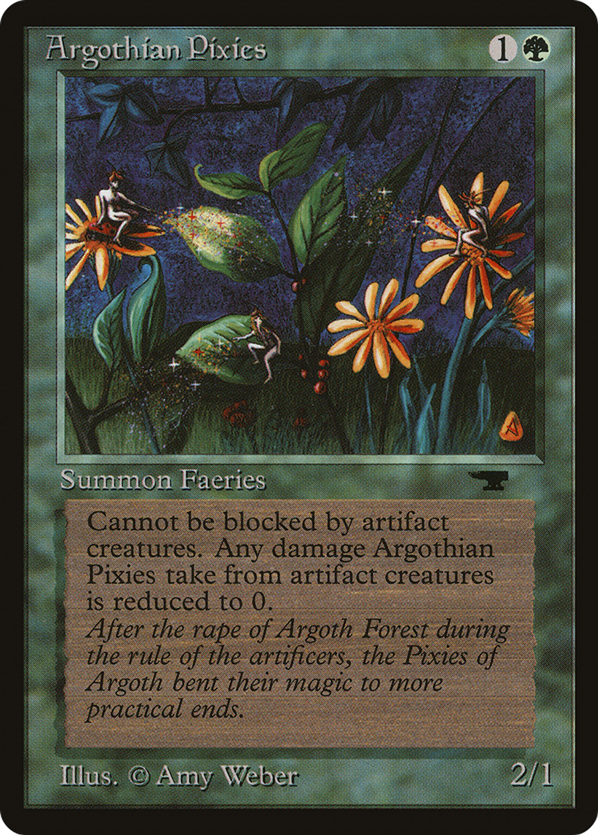Argothian Pixies — Antiquities — Magic: The Gathering