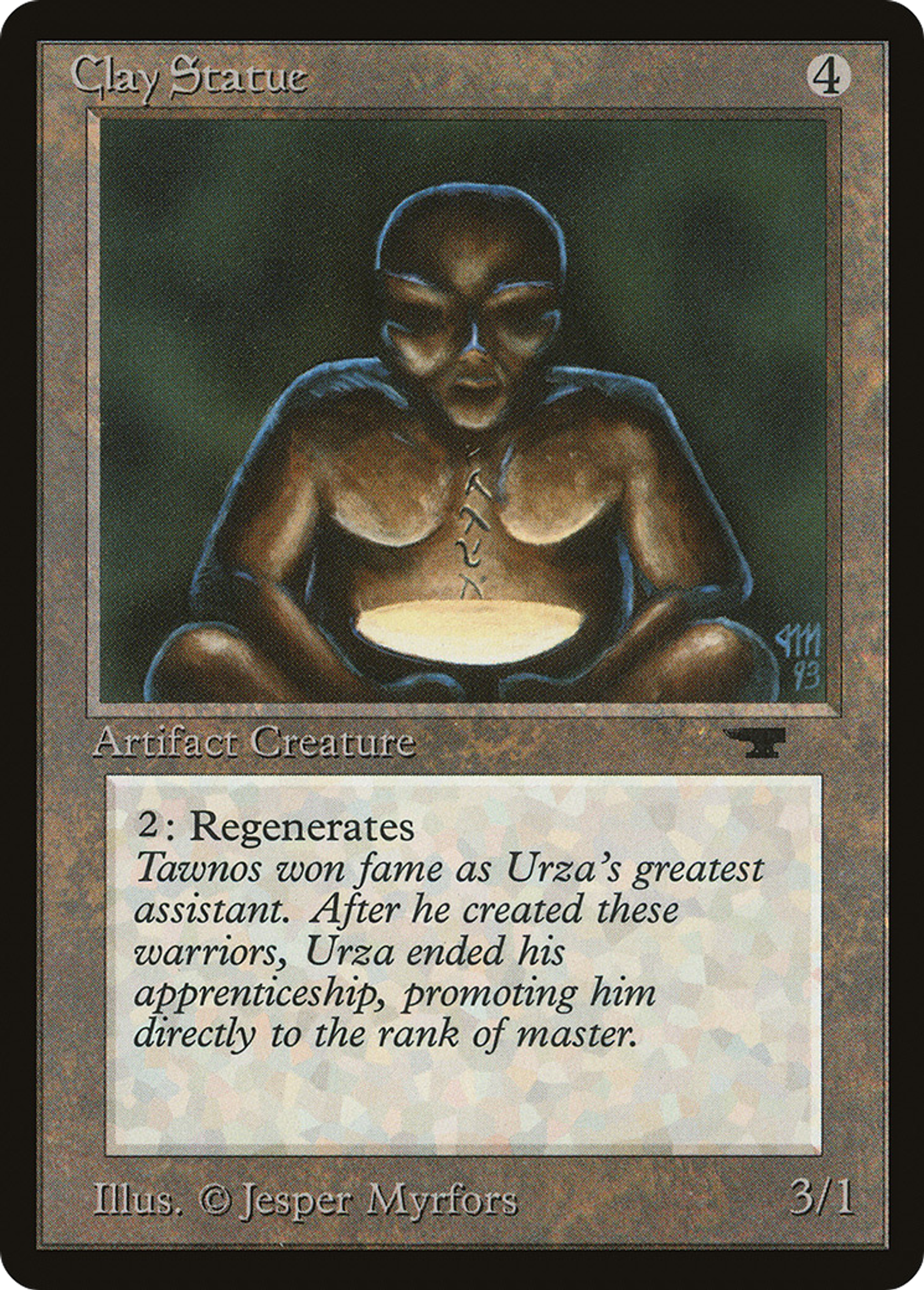 Clay Statue — Antiquities — Magic: The Gathering