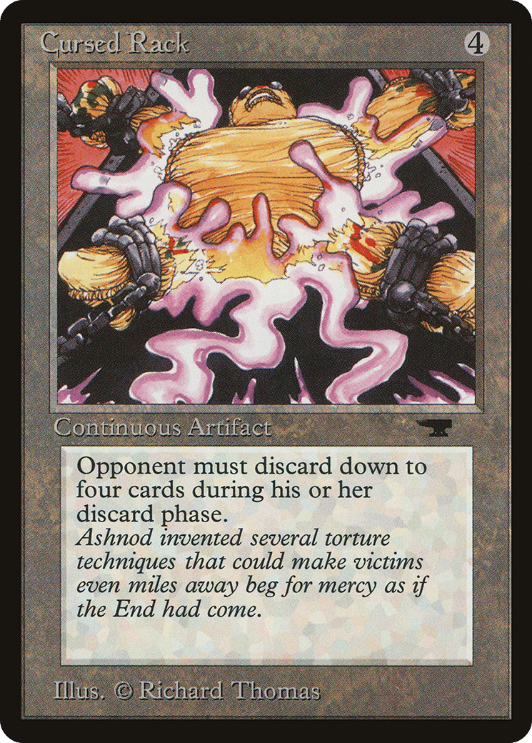 Cursed Rack — Antiquities — Magic: The Gathering