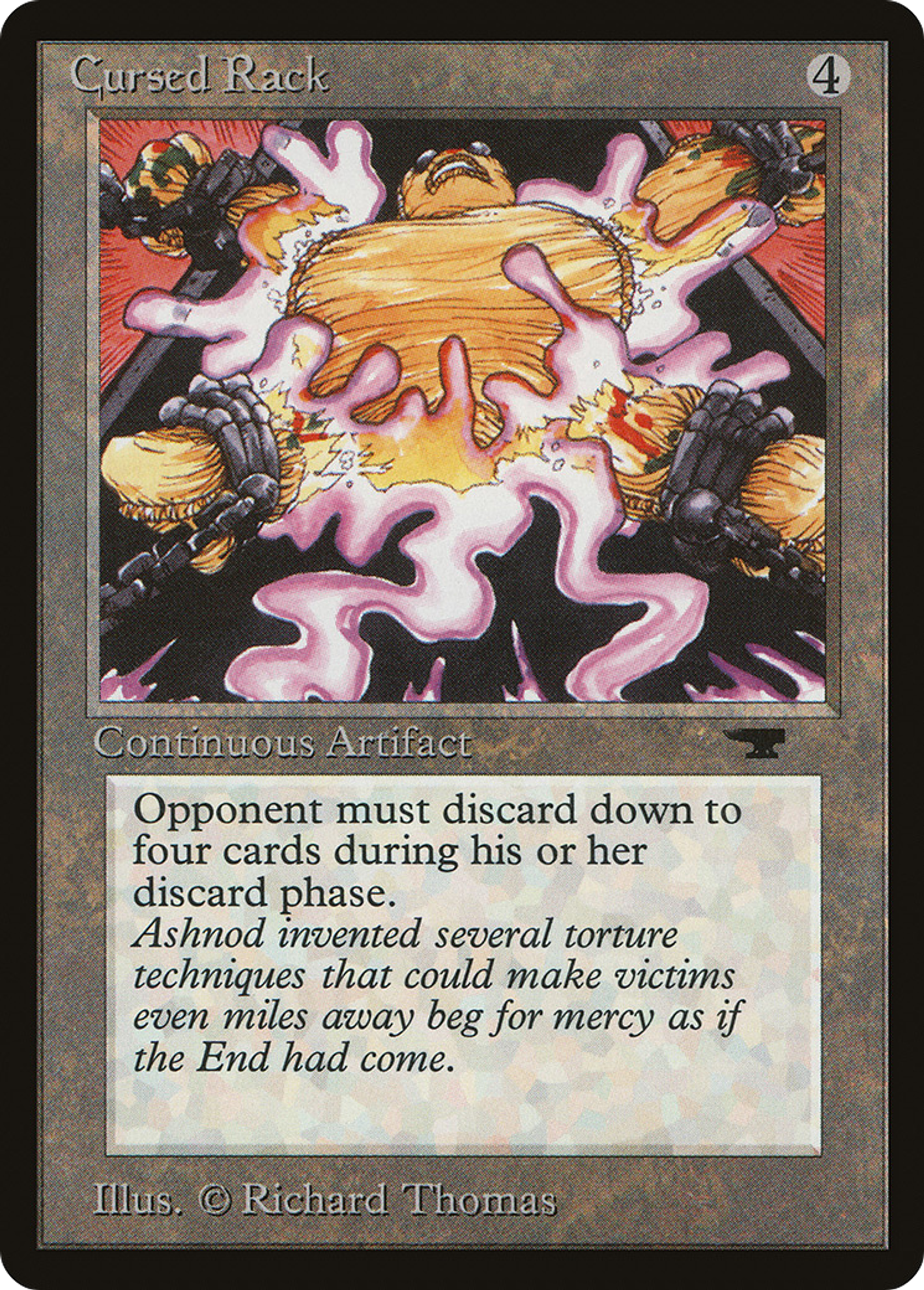 Cursed Rack — Antiquities — Magic: The Gathering