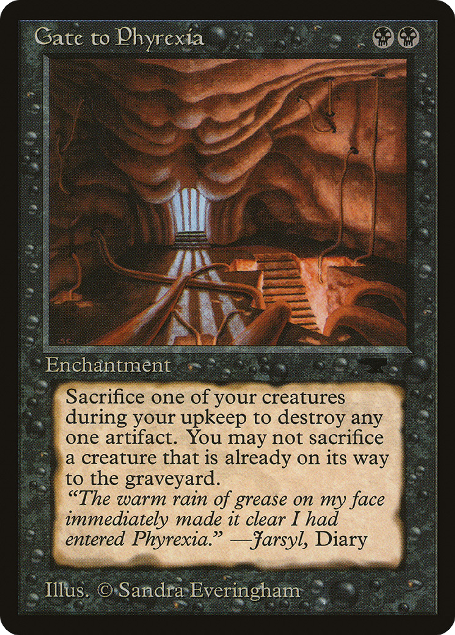 Gate to Phyrexia — Antiquities — Magic: The Gathering