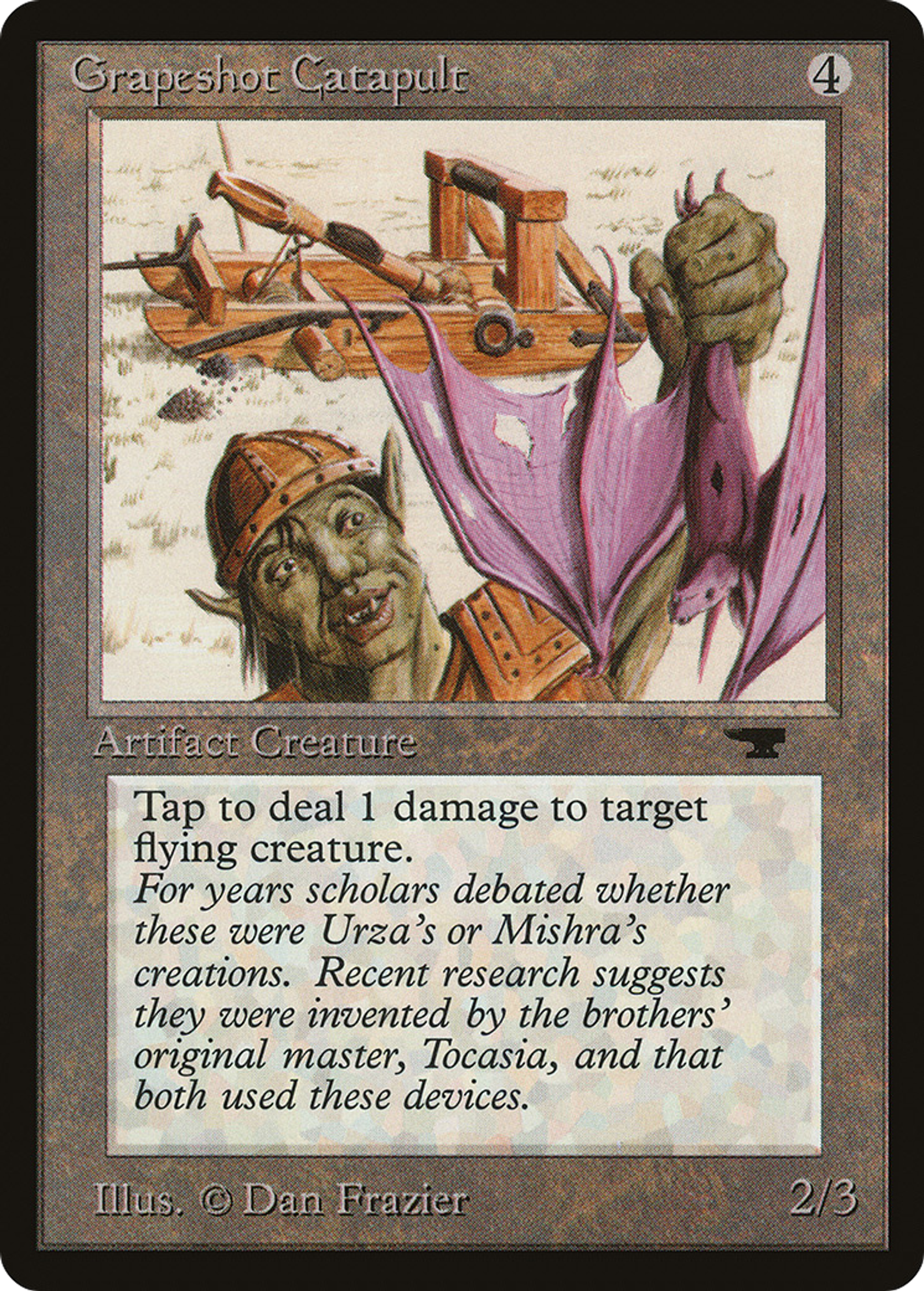 Grapeshot Catapult — Antiquities — Magic: The Gathering