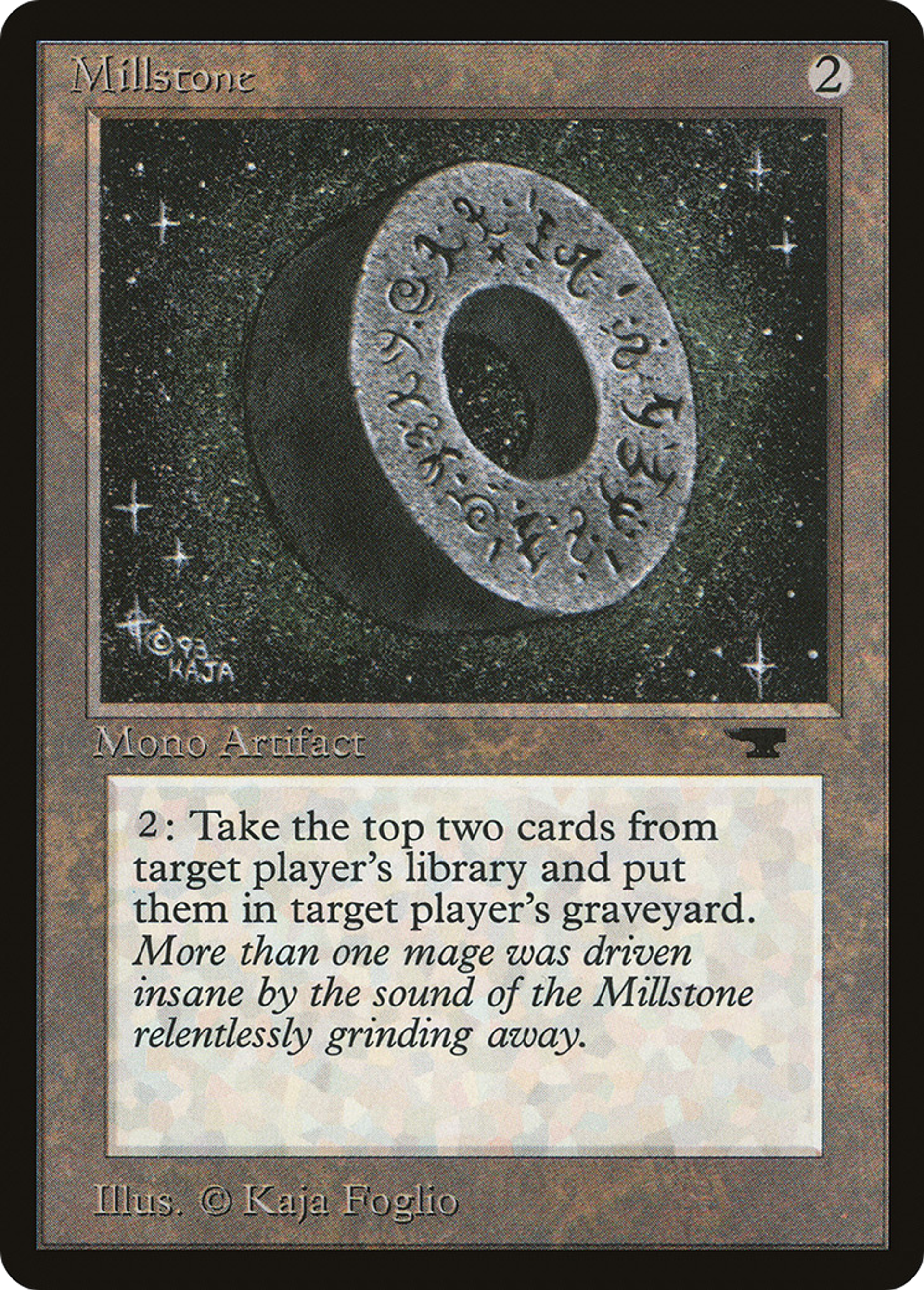 Millstone — Antiquities — Magic: The Gathering
