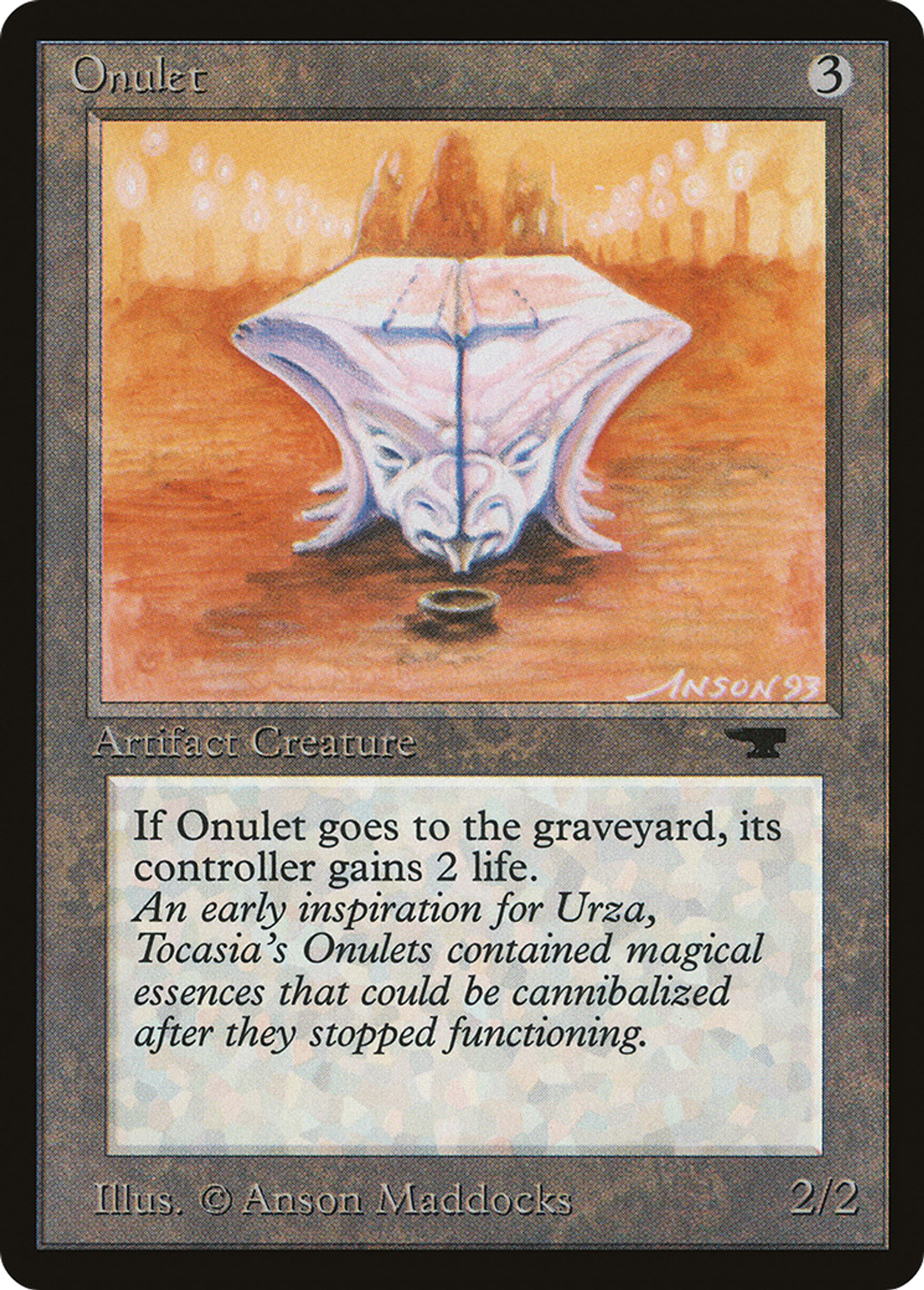 Onulet — Antiquities — Magic: The Gathering