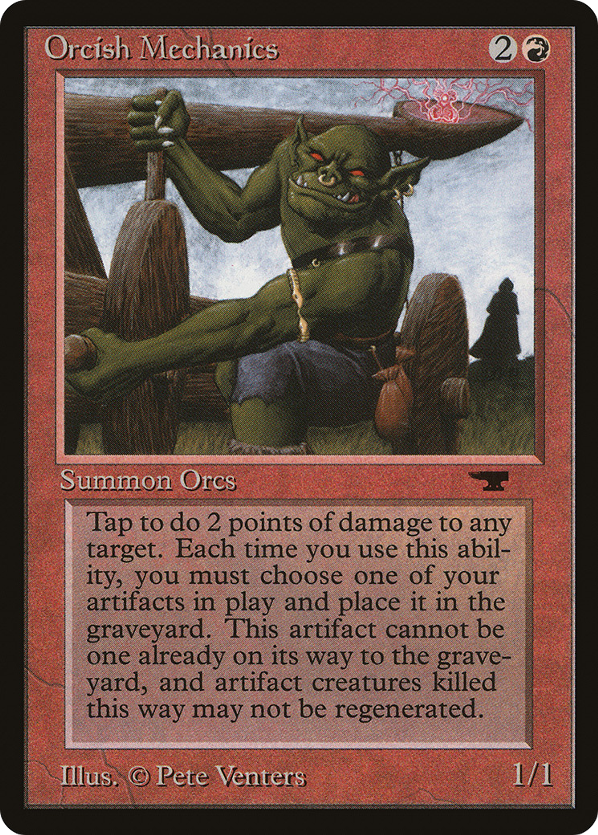 Orcish Mechanics — Antiquities — Magic: The Gathering