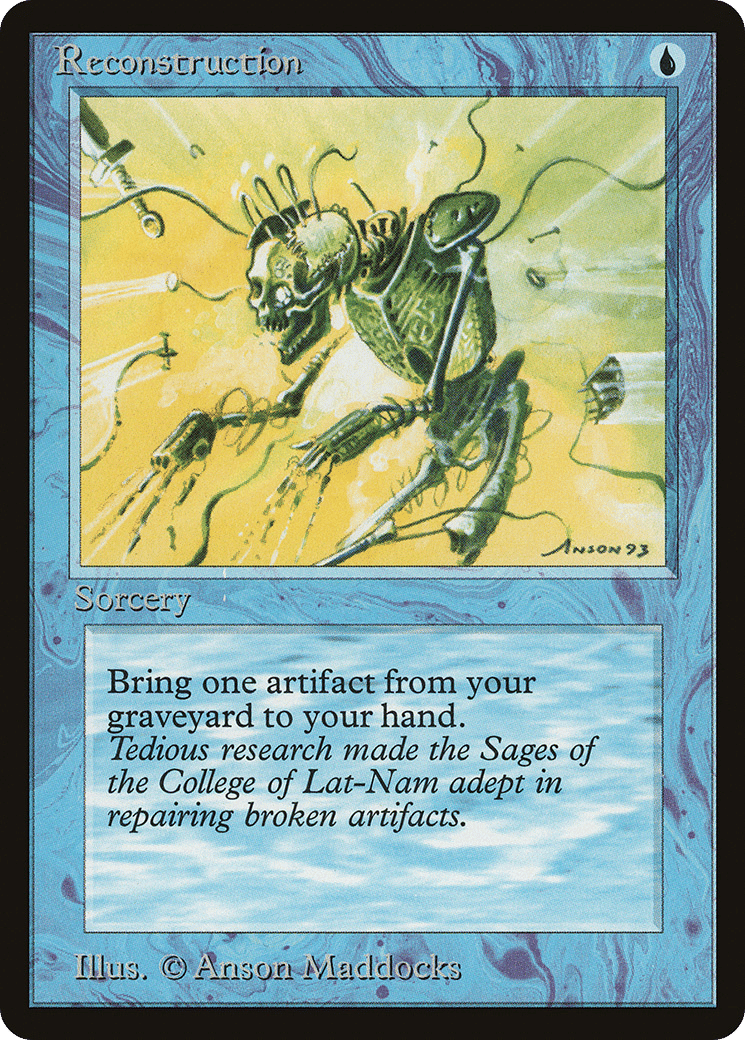 Reconstruction — Antiquities — Magic: The Gathering