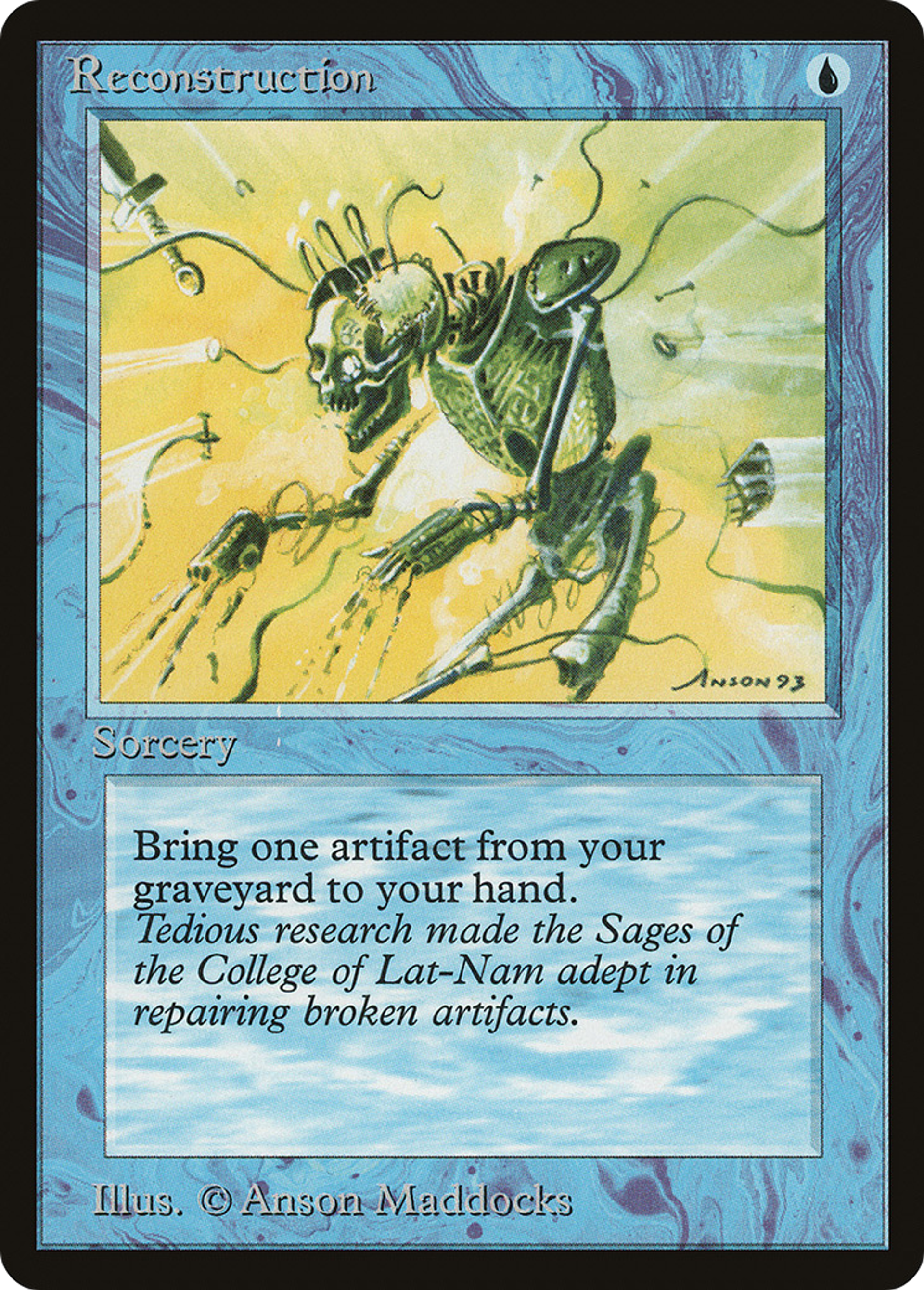 Reconstruction — Antiquities — Magic: The Gathering