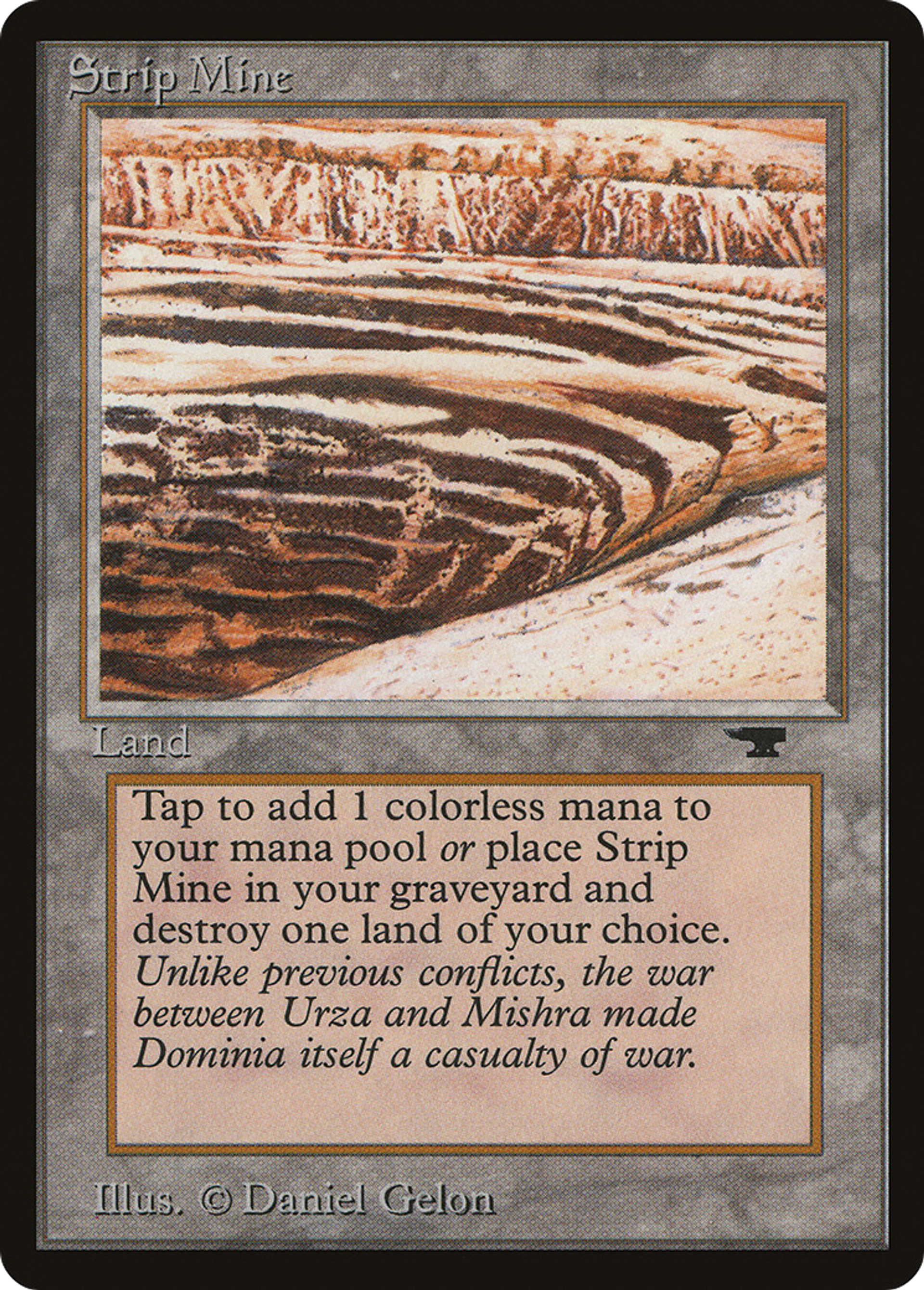 Strip Mine — Antiquities — Magic: The Gathering