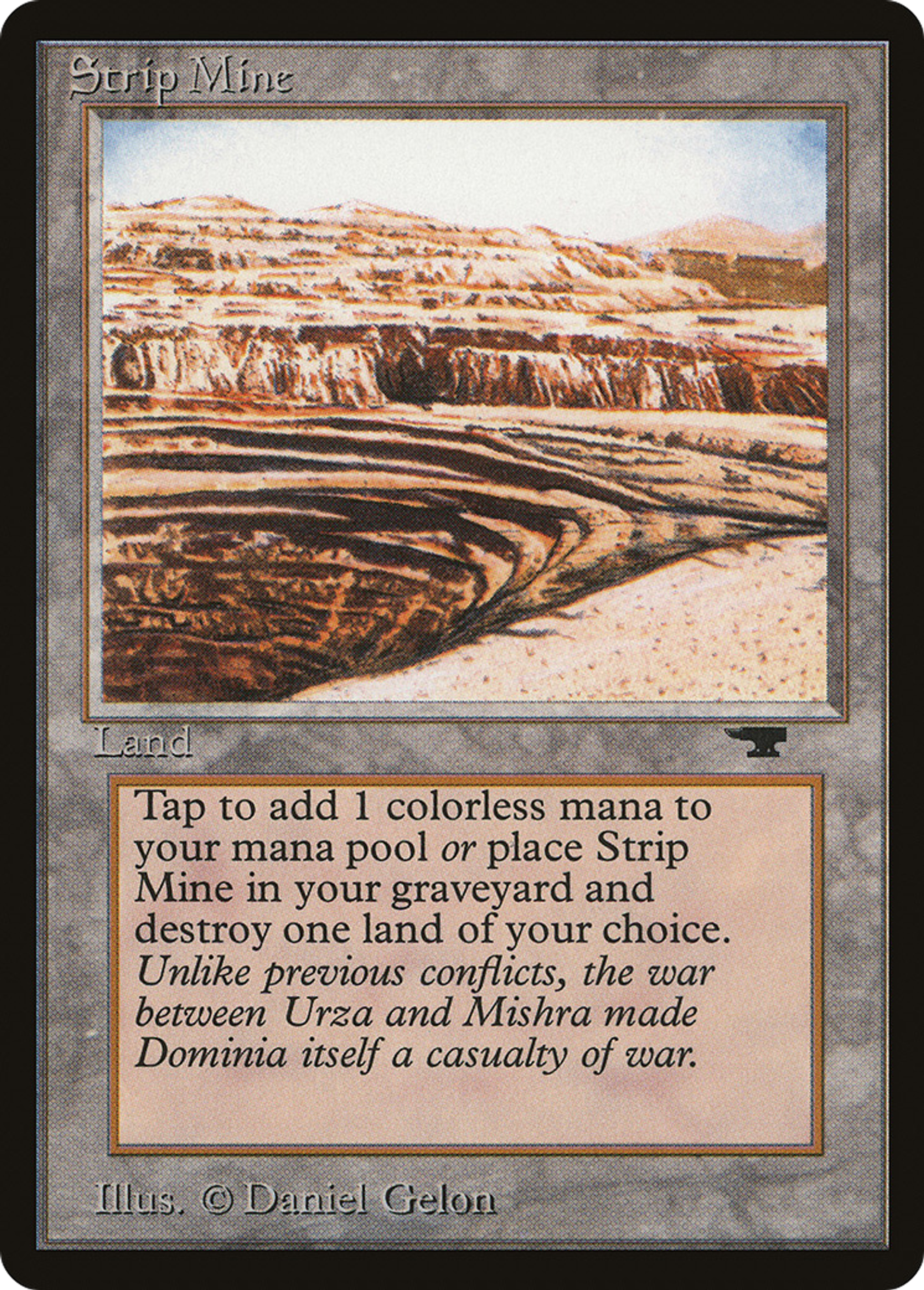 Strip Mine — Antiquities — Magic: The Gathering