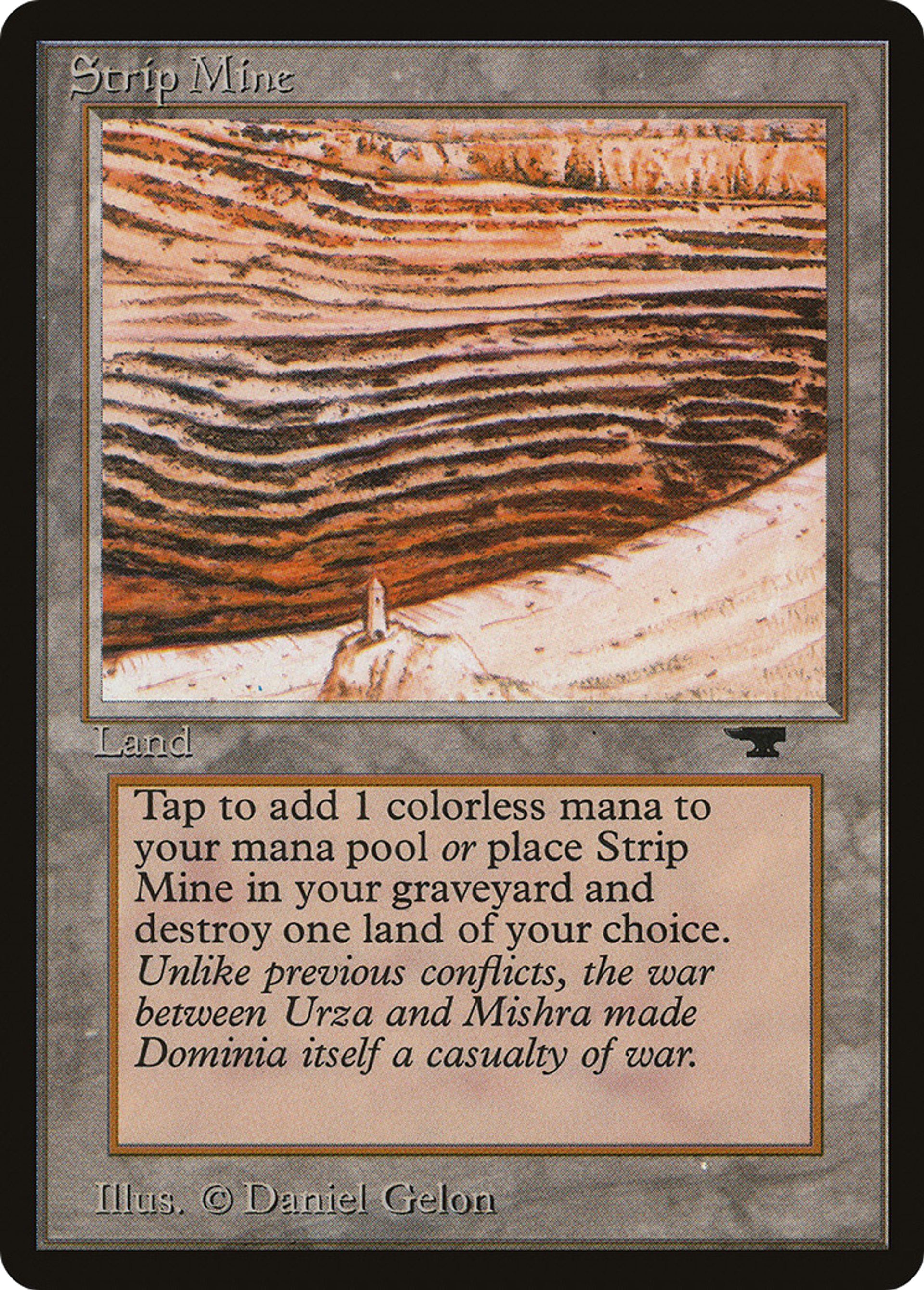 Strip Mine — Antiquities — Magic: The Gathering