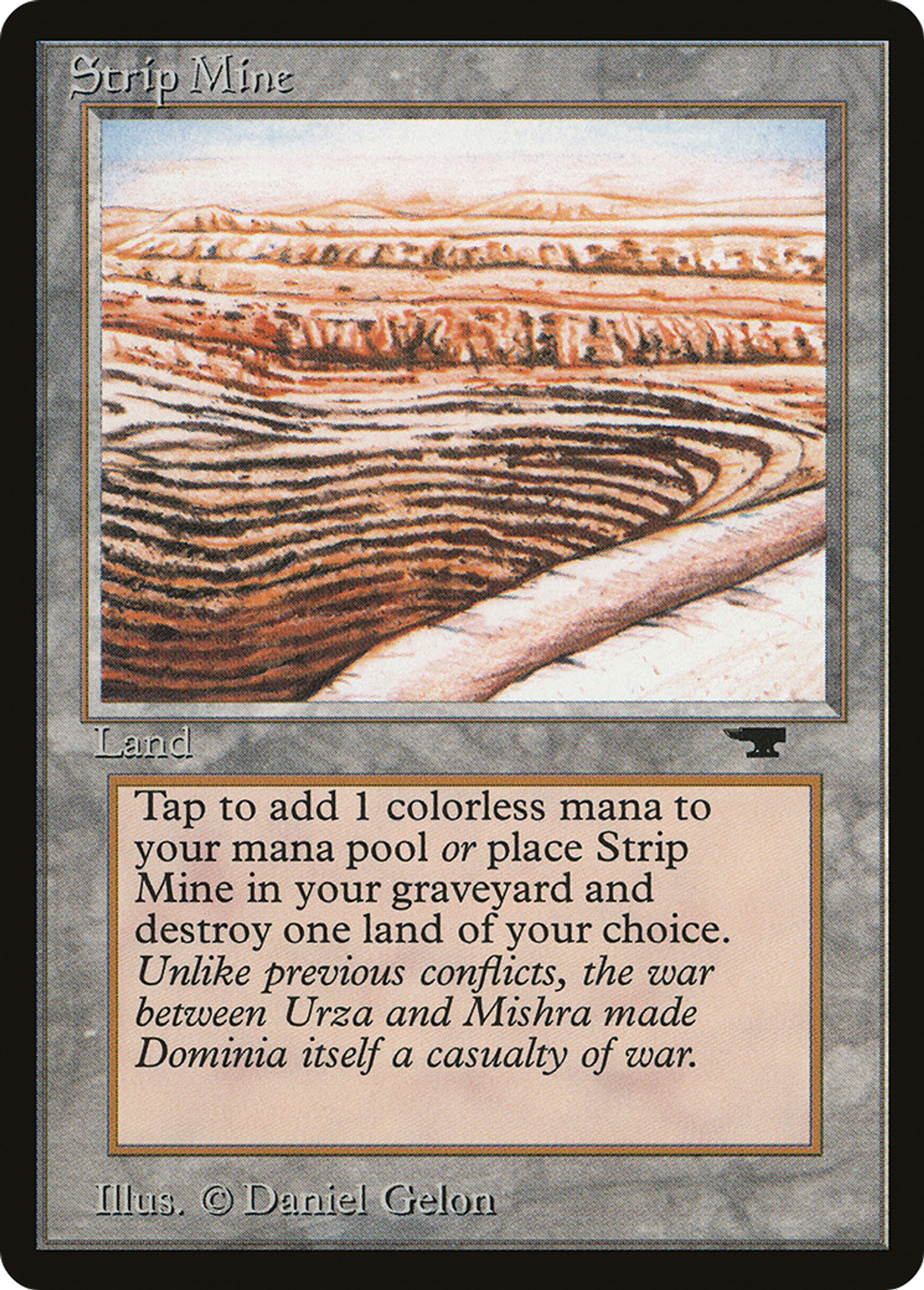 Strip Mine — Antiquities — Magic: The Gathering