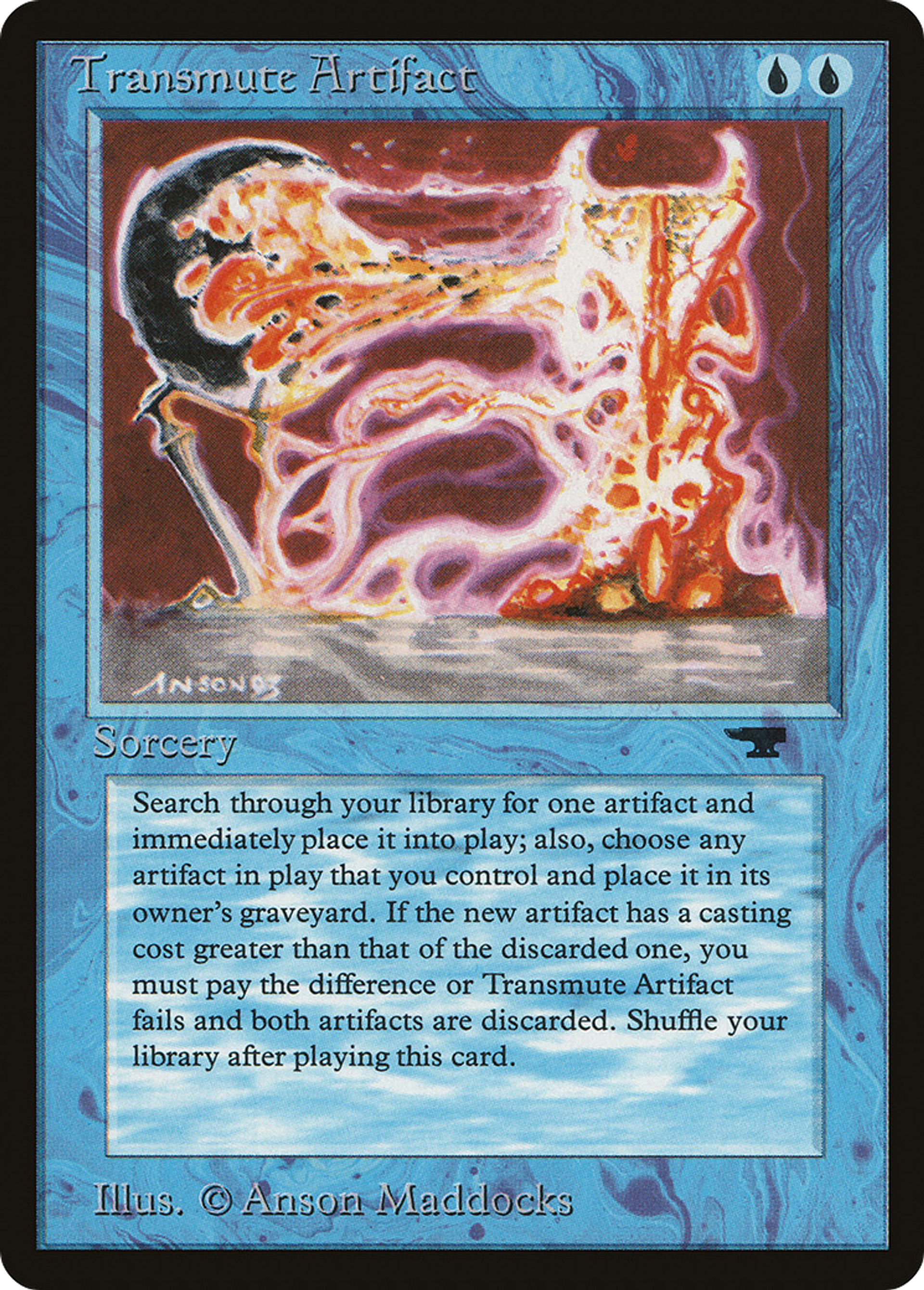 Transmute Artifact — Antiquities — Magic: The Gathering