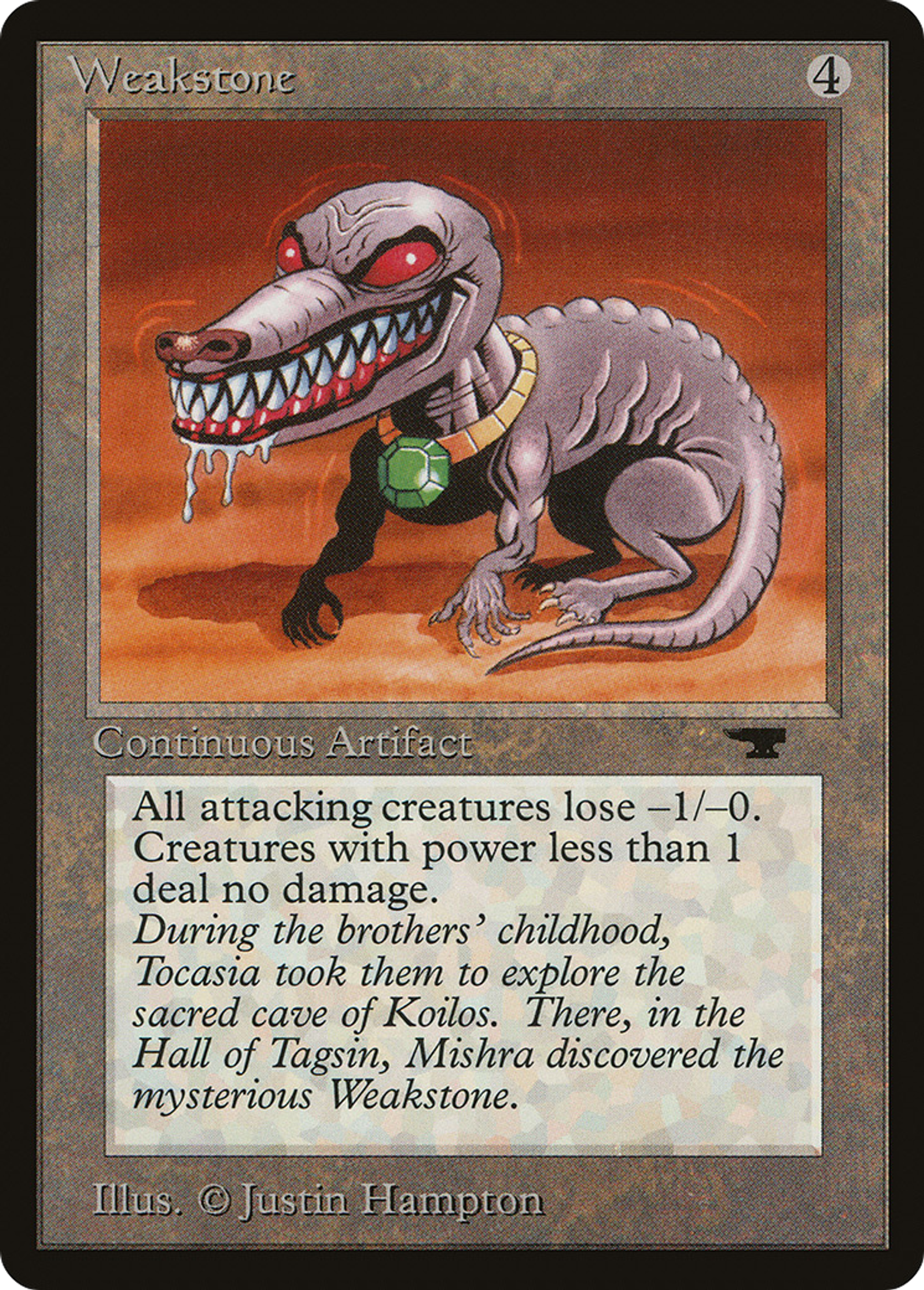 Weakstone — Antiquities — Magic: The Gathering