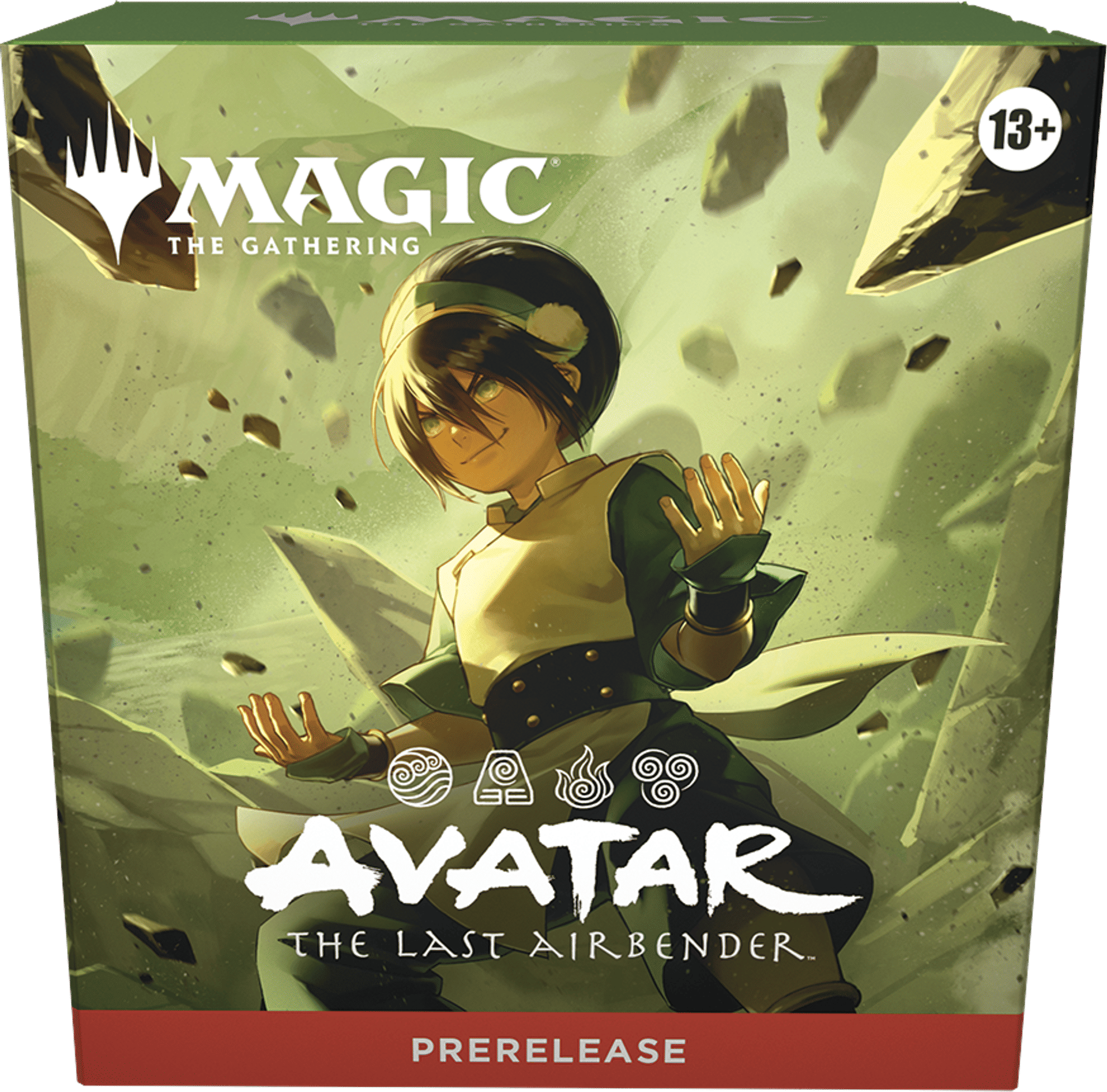 Product image for Avatar The Last Airbender Prerelease Booster Toph