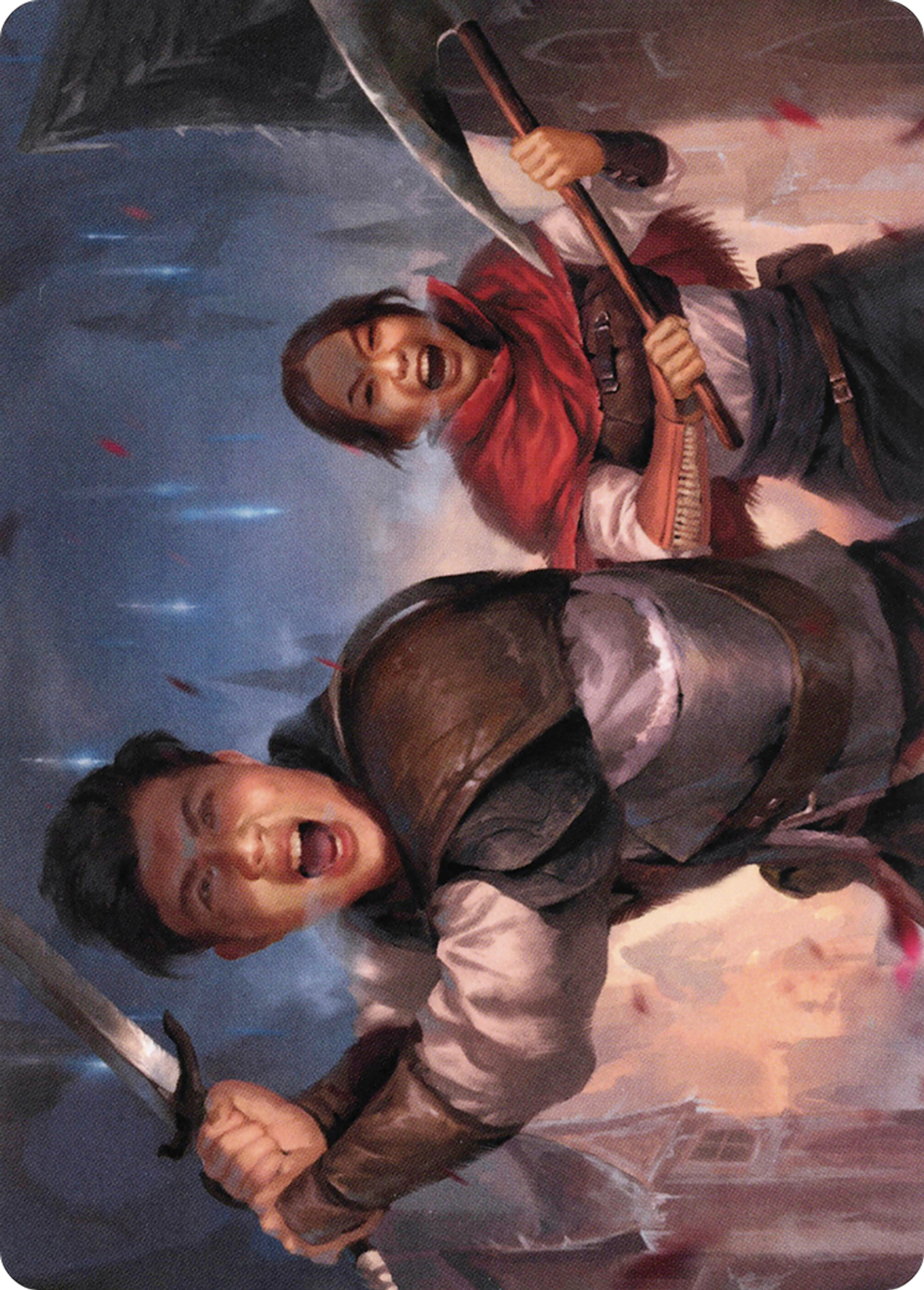Daybreak Combatants — Crimson Vow Art Series — Magic: The Gathering