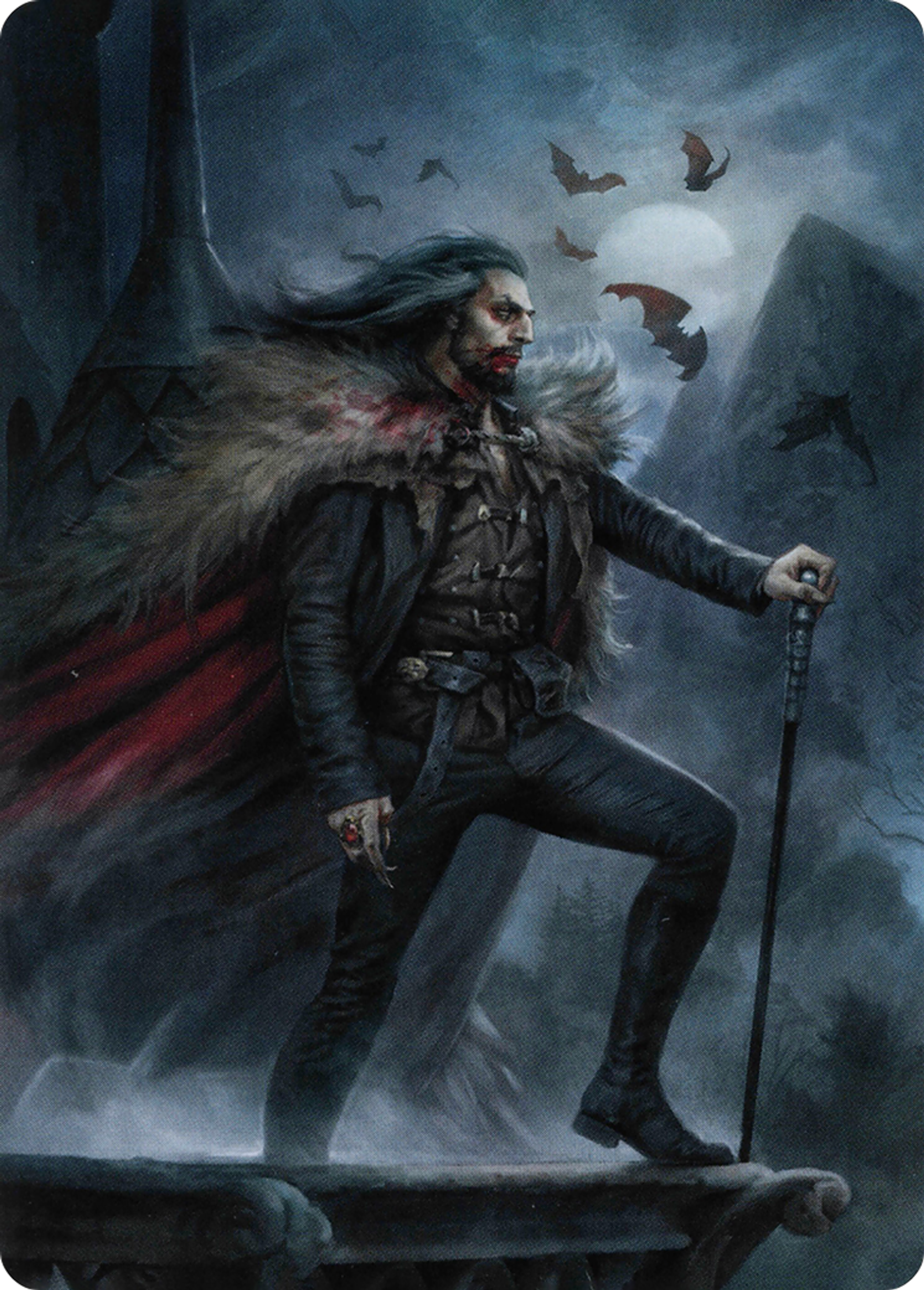 Dracula, Blood Immortal — Crimson Vow Art Series — Magic: The Gathering