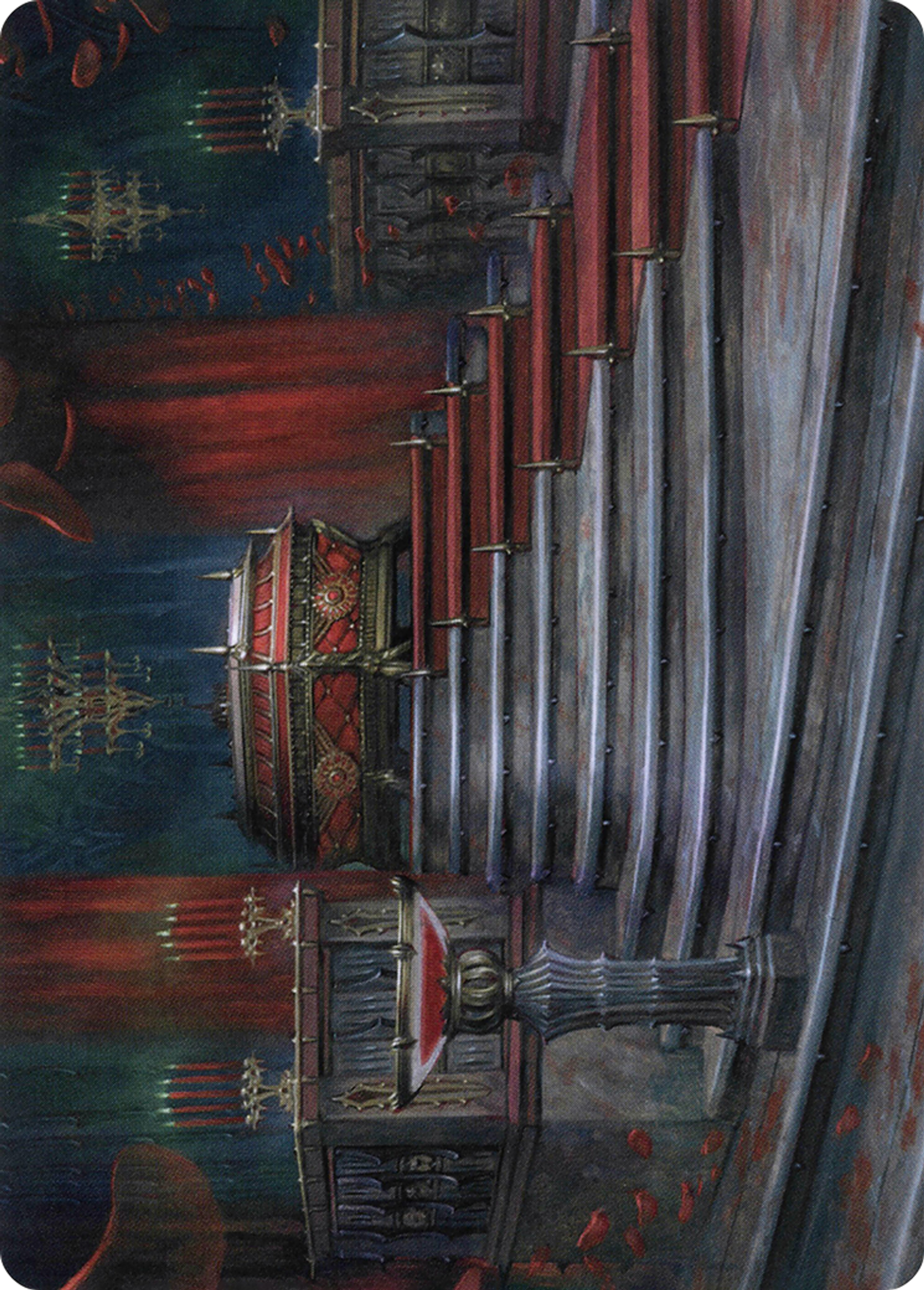 Edgar Markov's Coffin — Crimson Vow Art Series — Magic: The Gathering