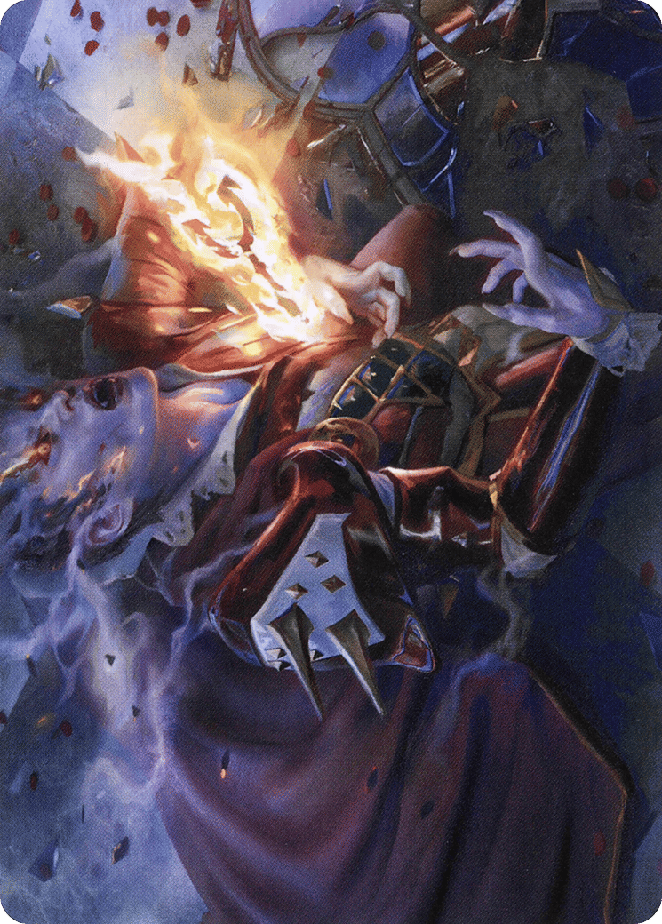 Flame-Blessed Bolt — Crimson Vow Art Series — Magic: The Gathering
