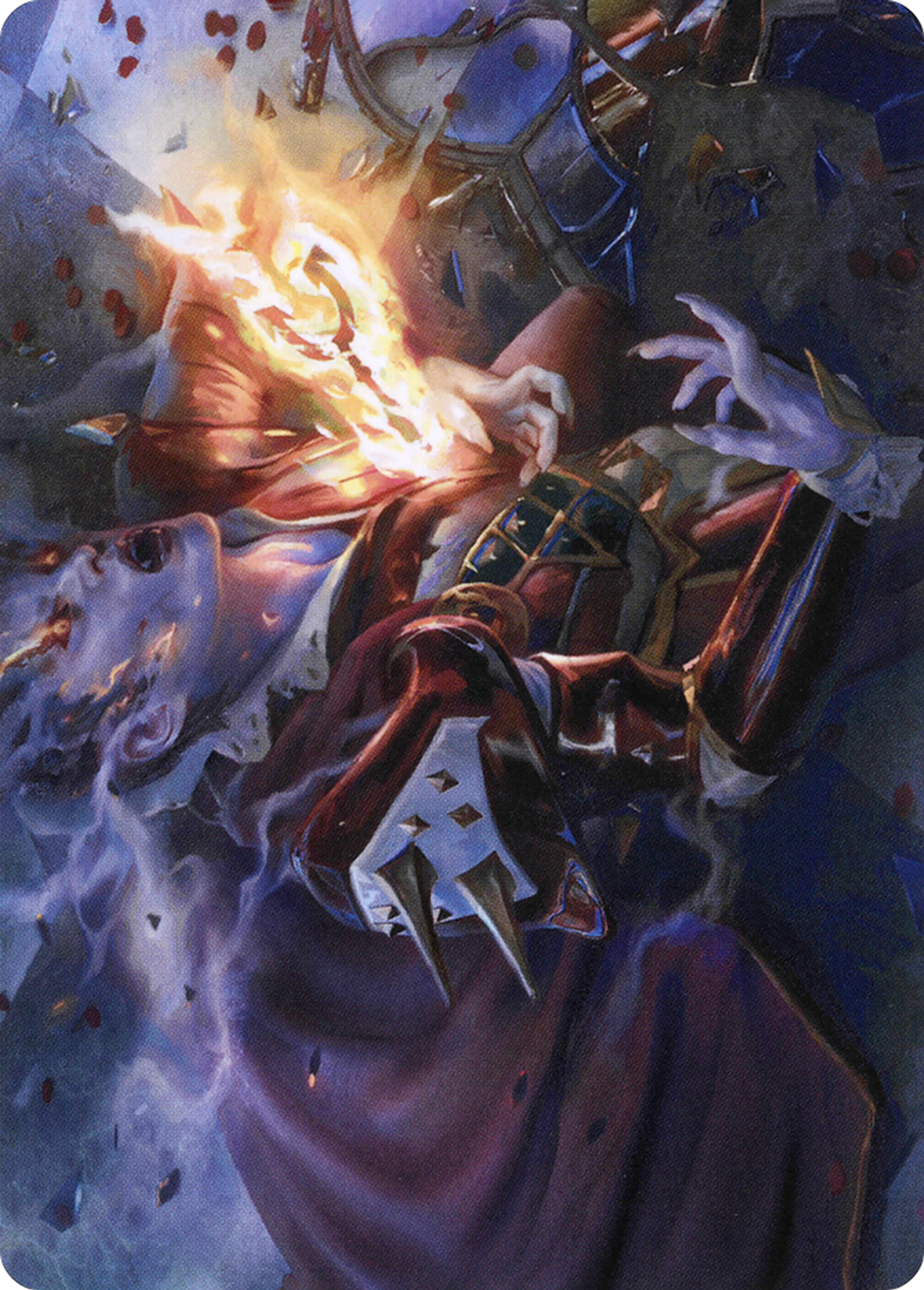Flame-Blessed Bolt — Crimson Vow Art Series — Magic: The Gathering