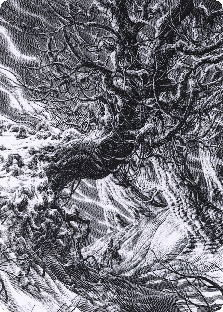 Forest — Crimson Vow Art Series — Magic: The Gathering