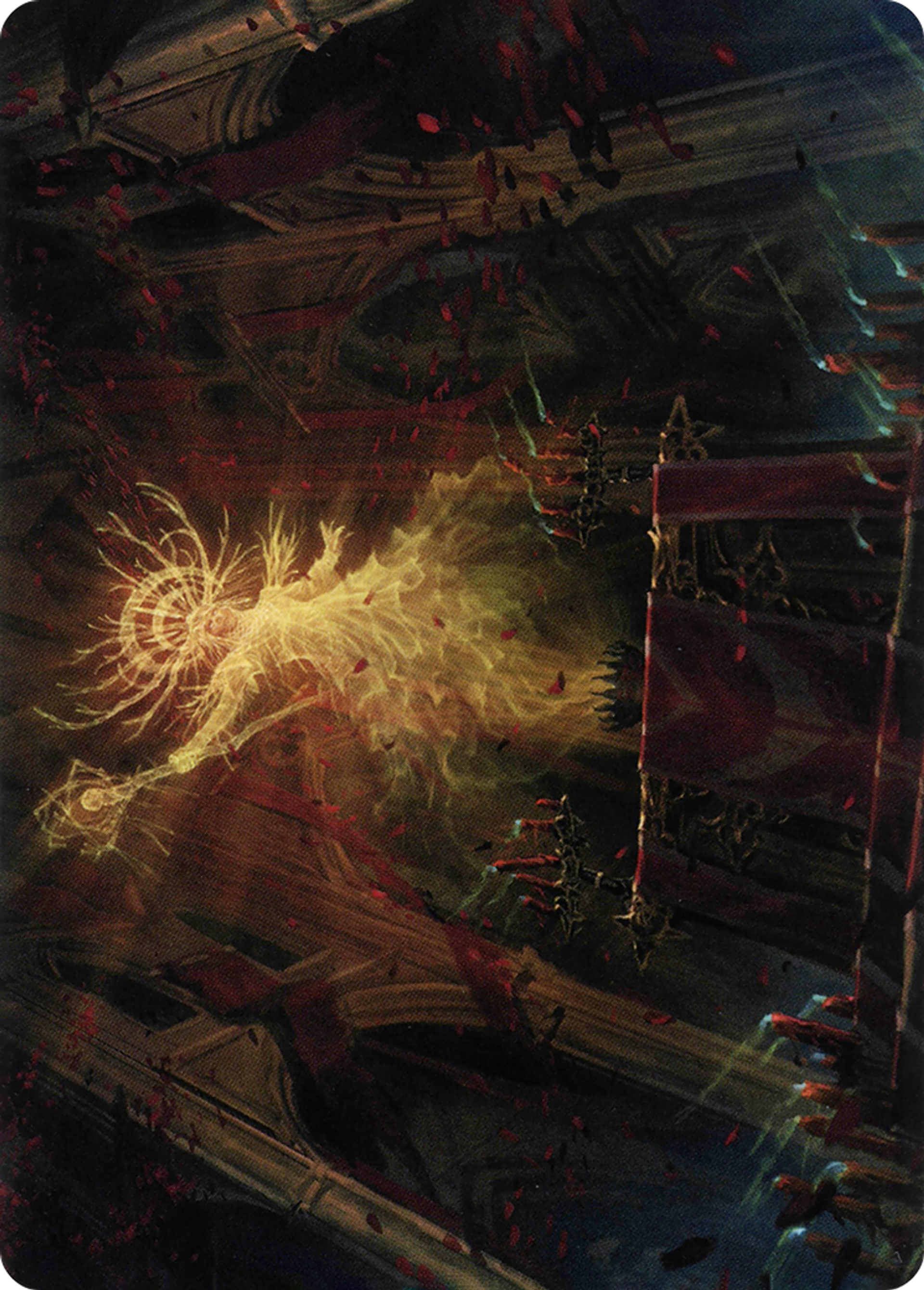 Katilda, Dawnhart Martyr — Crimson Vow Art Series — Magic: The Gathering