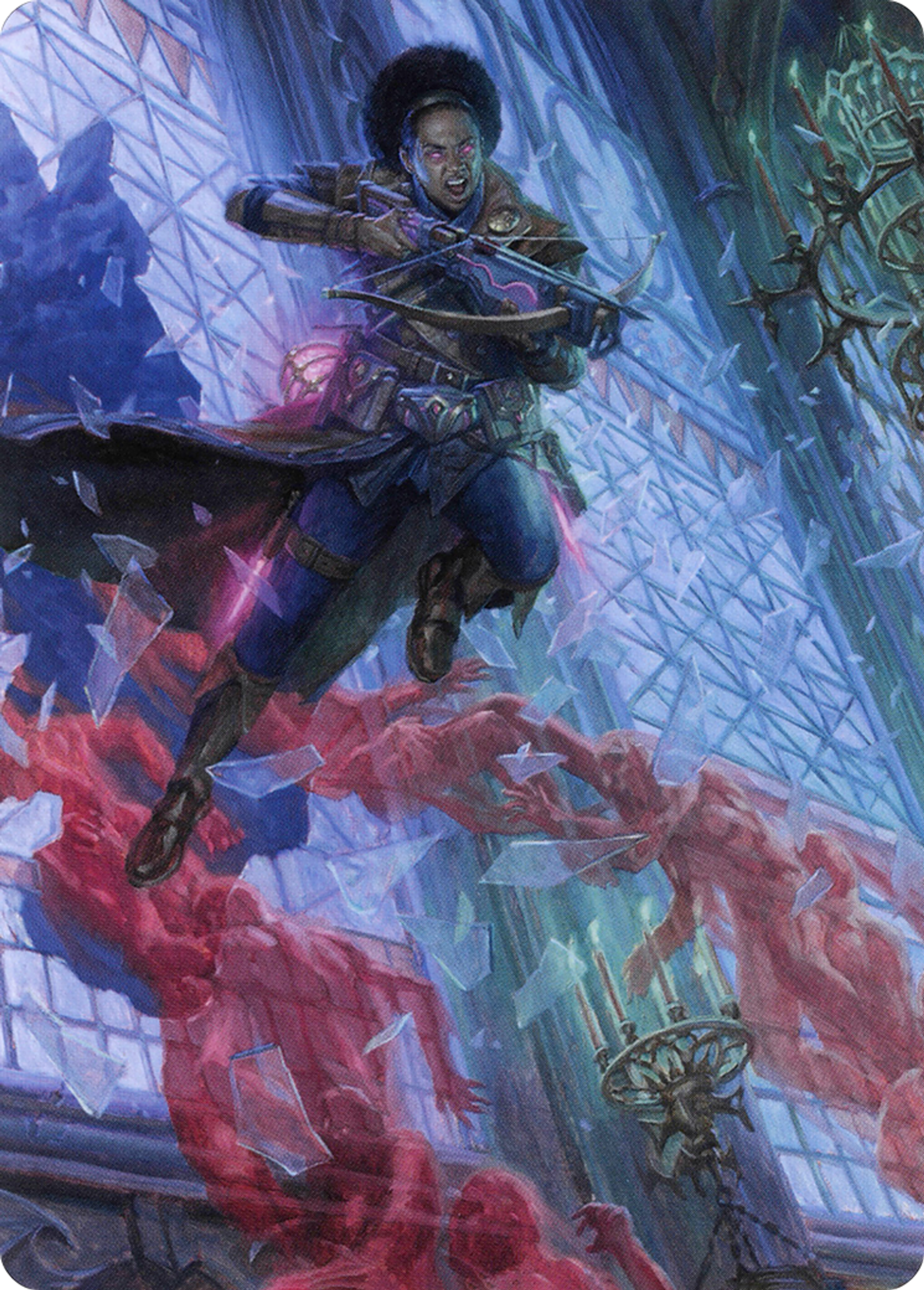 Kaya, Geist Hunter — Crimson Vow Art Series — Magic: The Gathering
