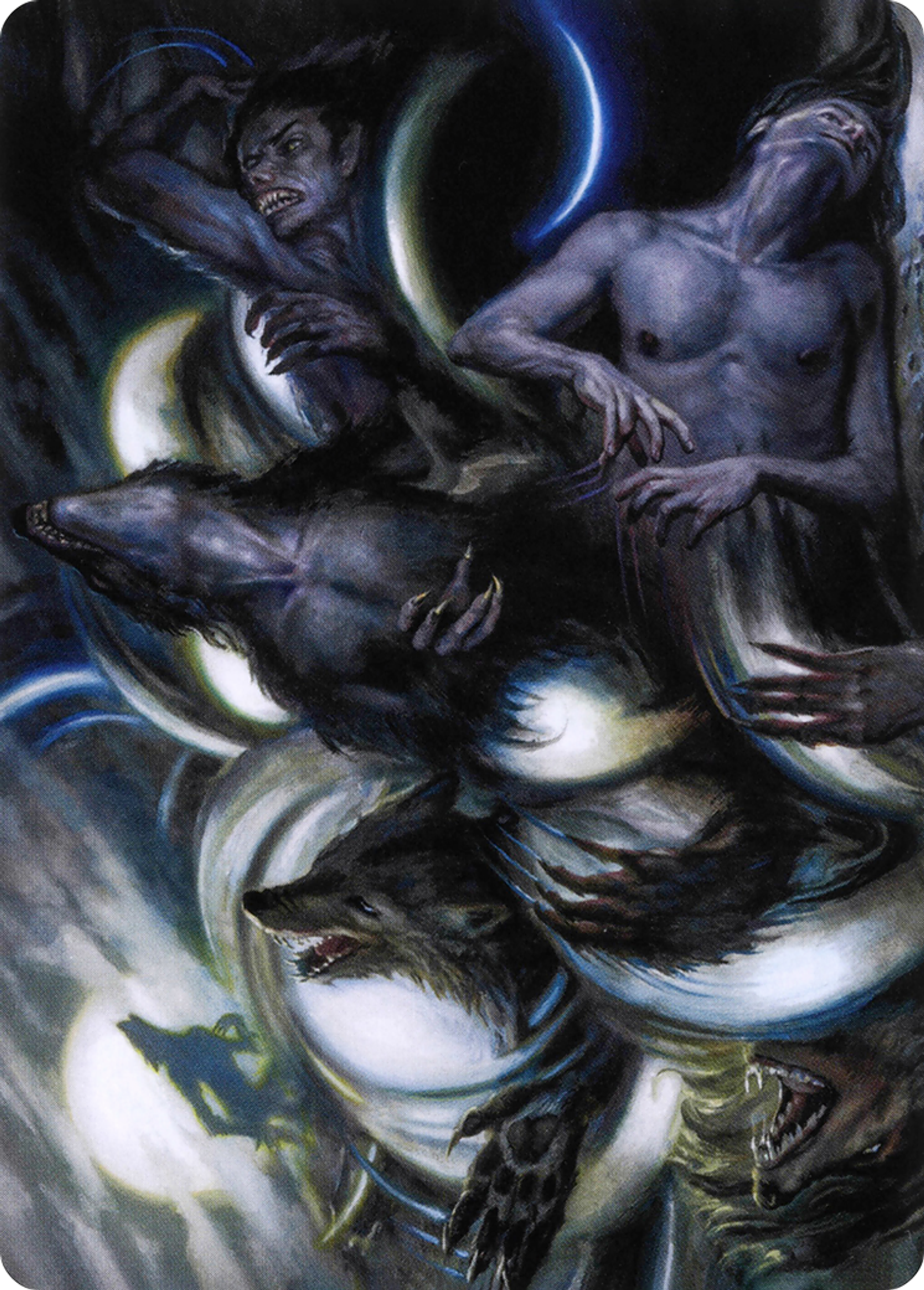 Lunar Rejection — Crimson Vow Art Series — Magic: The Gathering