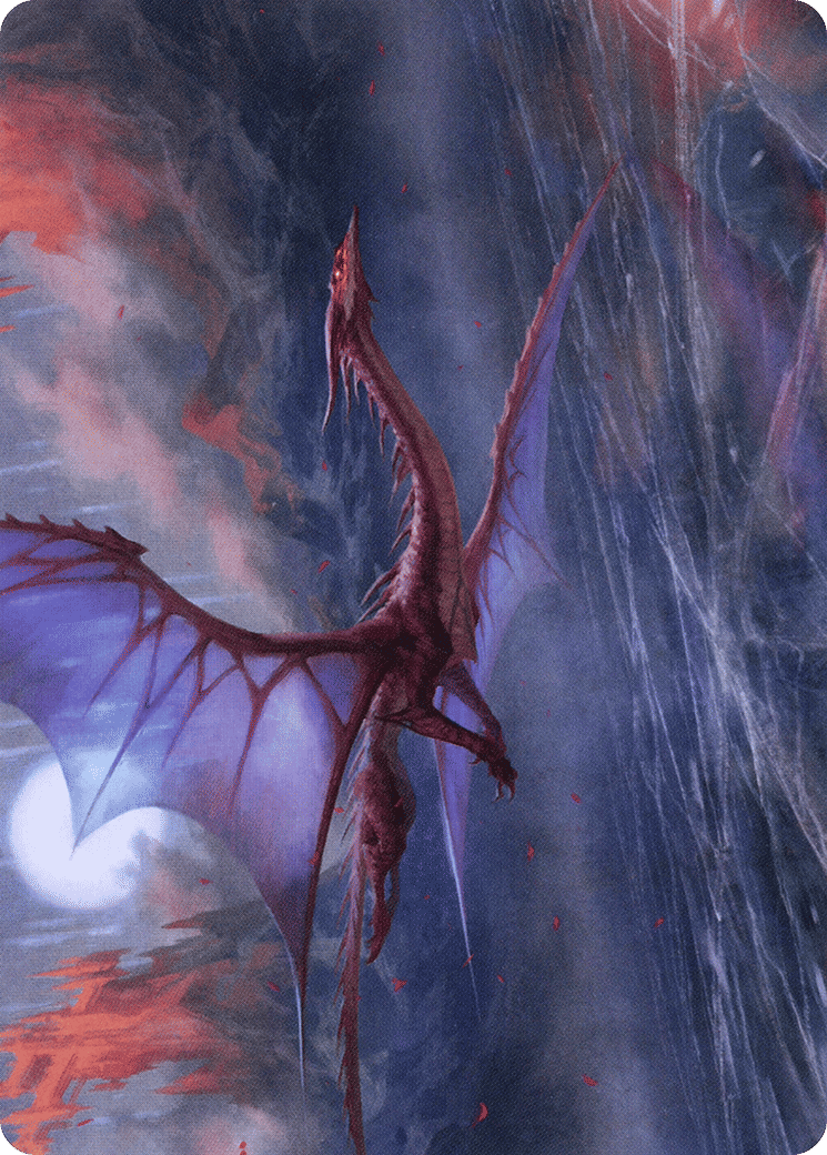 Manaform Hellkite — Crimson Vow Art Series — Magic: The Gathering