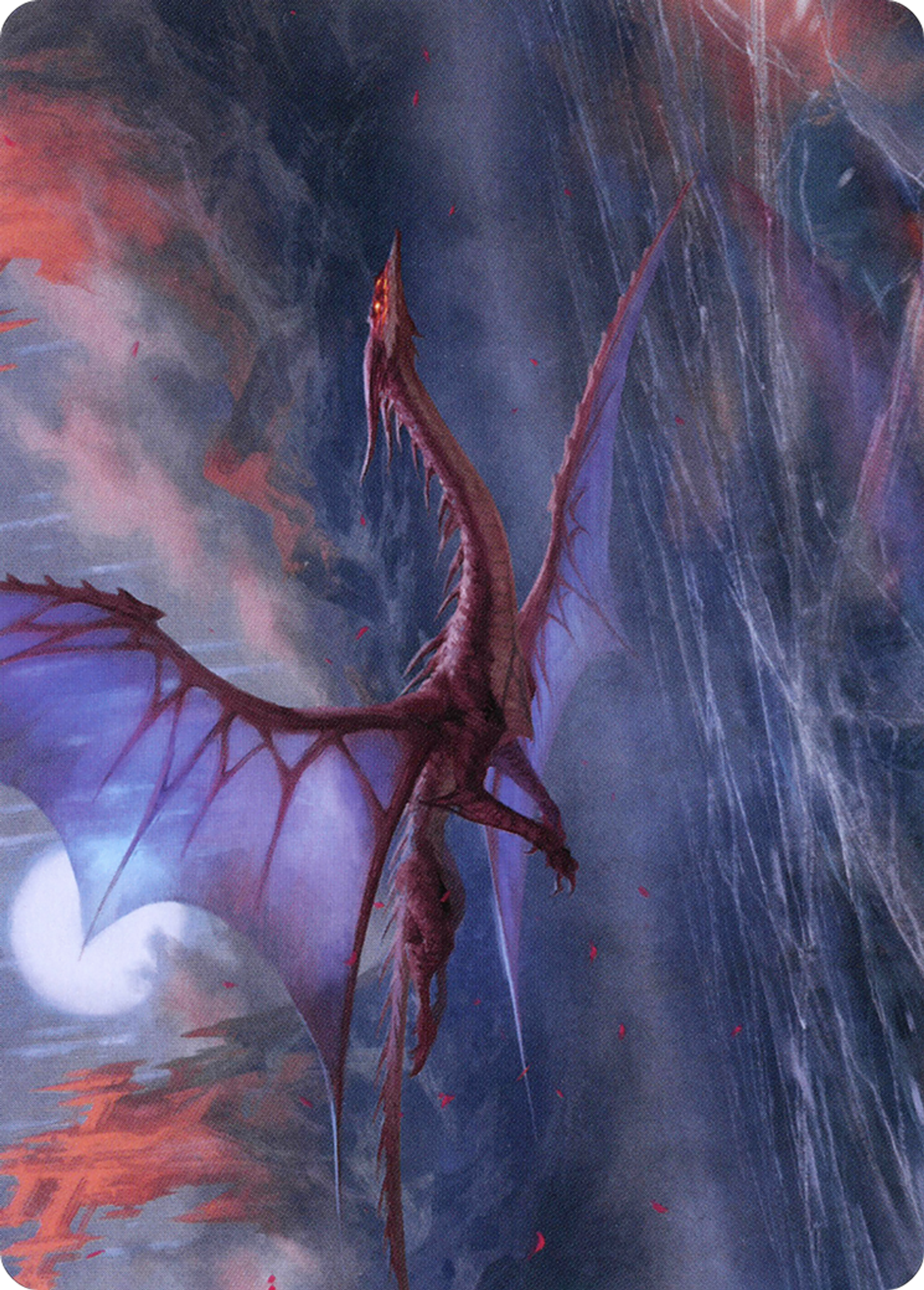 Manaform Hellkite — Crimson Vow Art Series — Magic: The Gathering