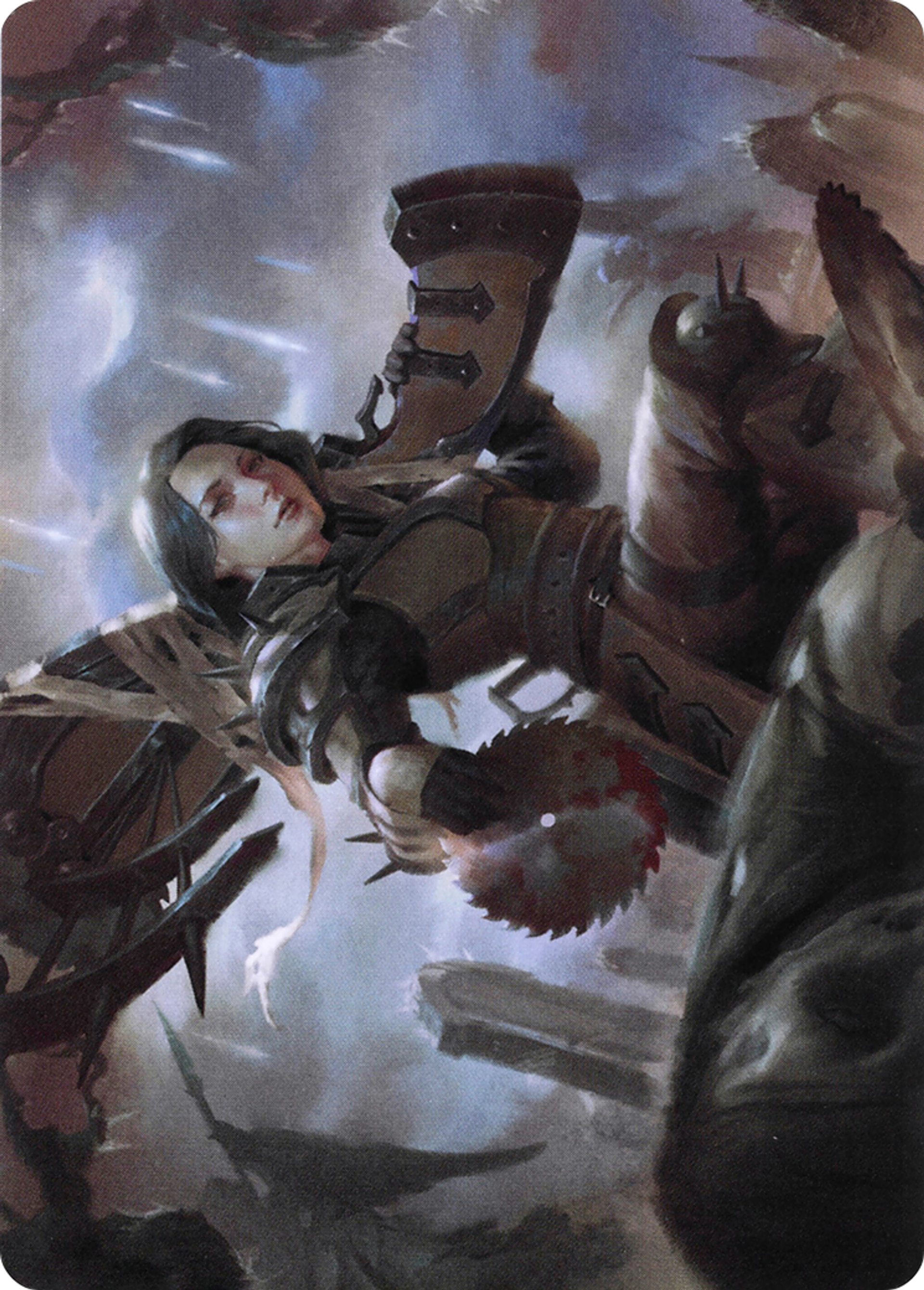 Sawblade Slinger — Crimson Vow Art Series — Magic: The Gathering