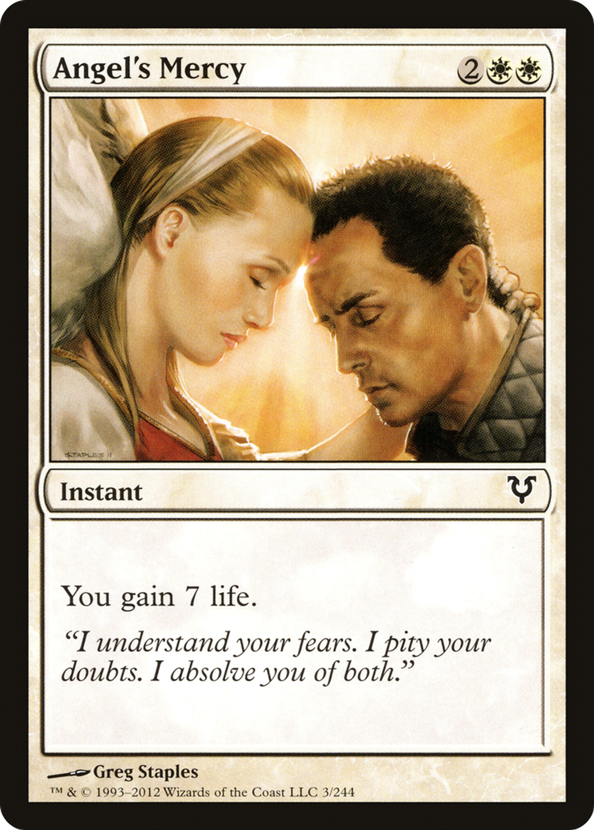 Angel's Mercy — Avacyn Restored — Magic: The Gathering