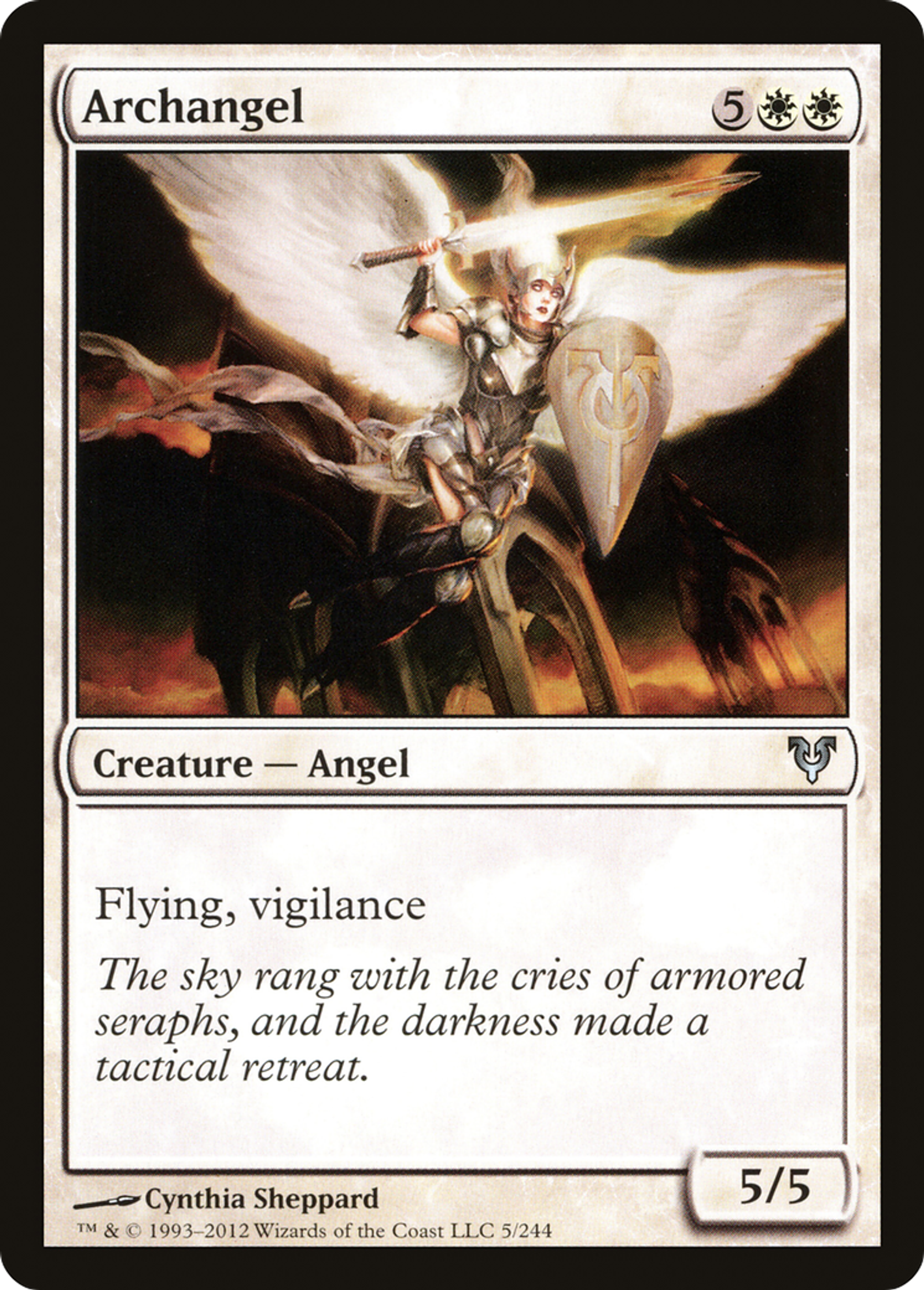 Archangel — Avacyn Restored — Magic: The Gathering