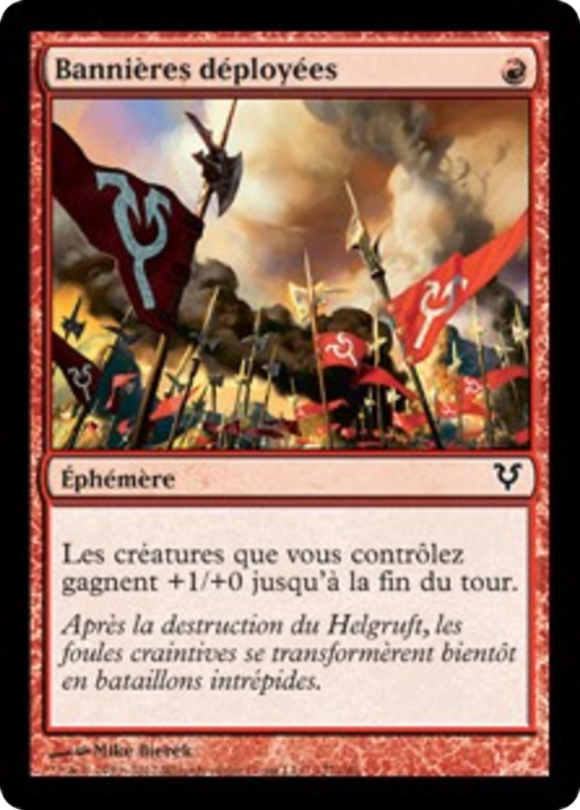 Bannières déployées — Avacyn Restored — Magic: The Gathering