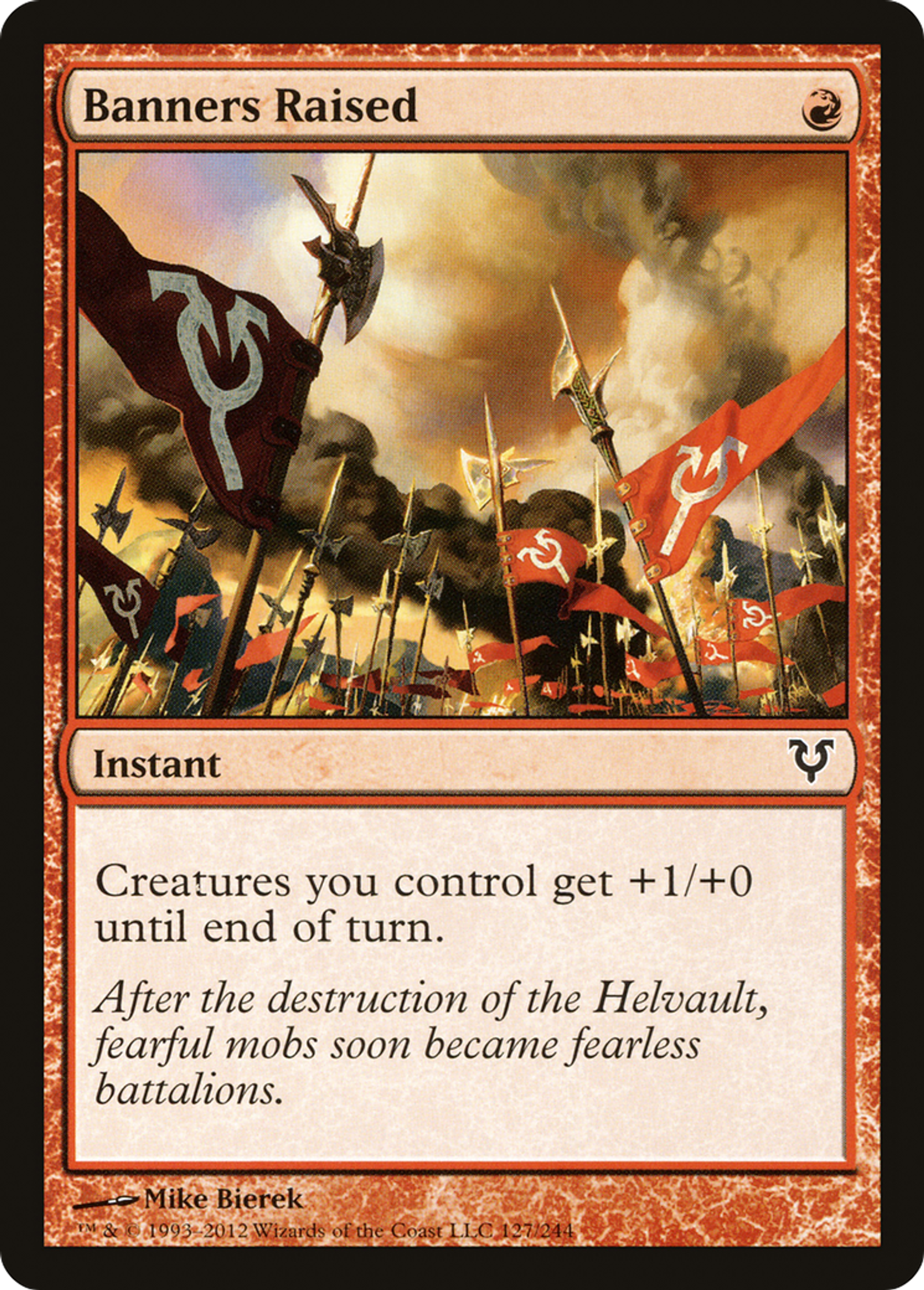 Banners Raised — Avacyn Restored — Magic: The Gathering