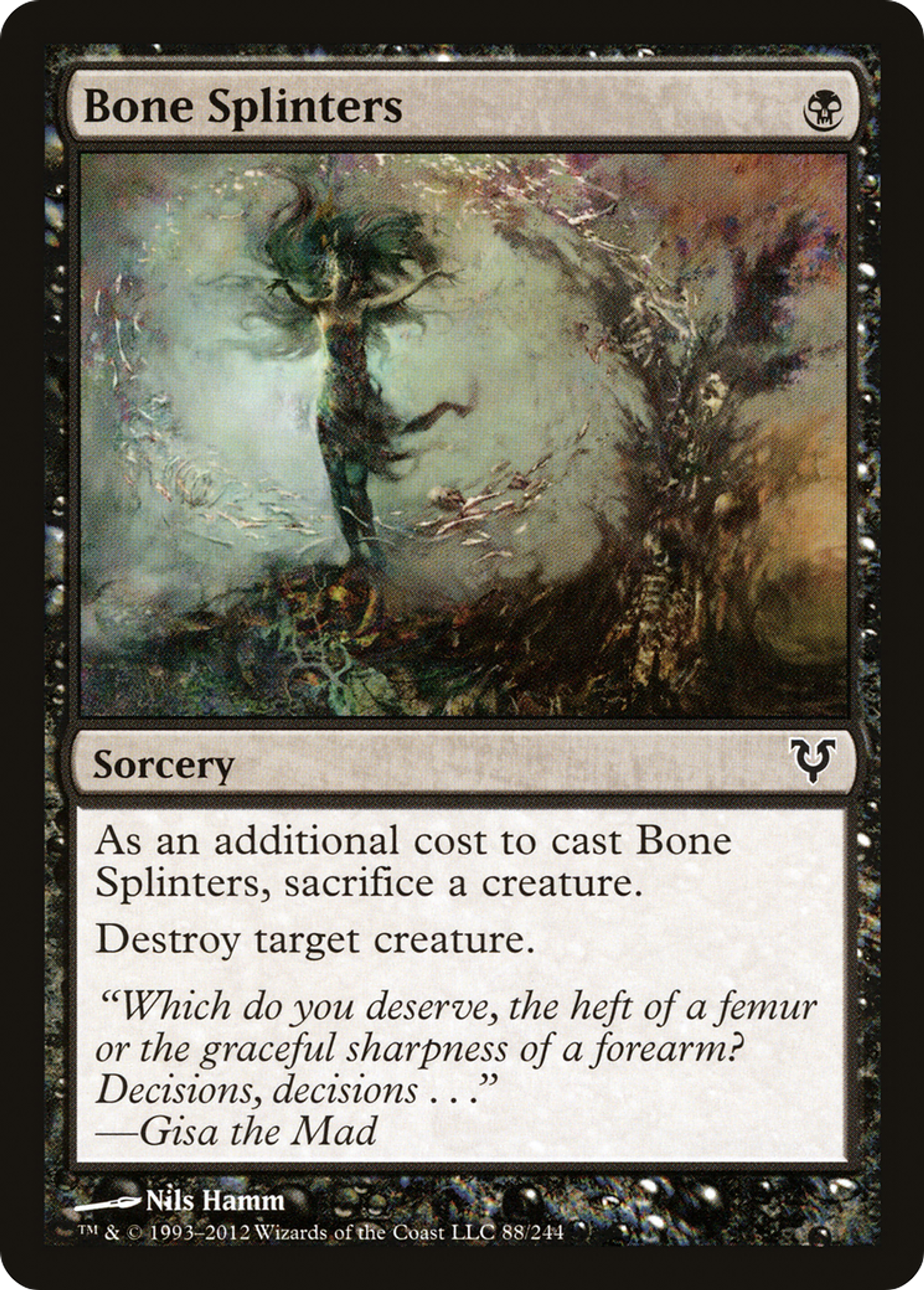 Bone Splinters — Avacyn Restored — Magic: The Gathering