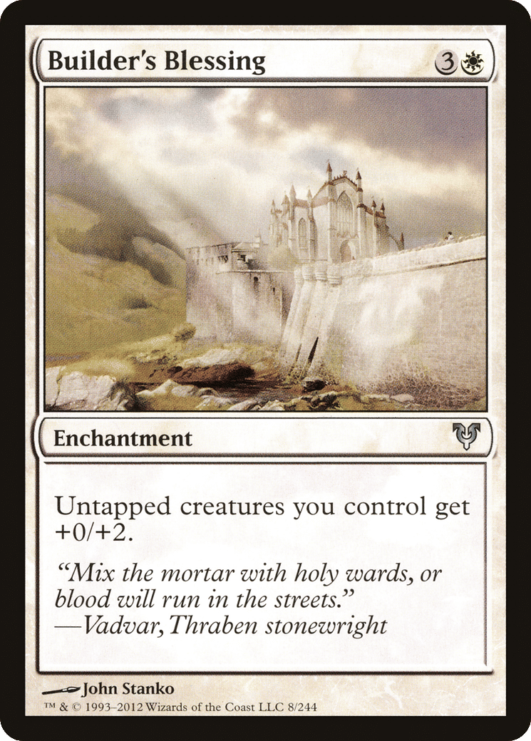 Builder's Blessing — Avacyn Restored — Magic: The Gathering