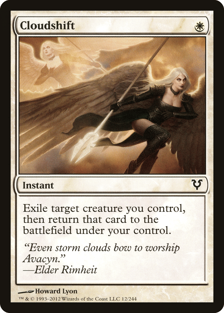 Cloudshift — Avacyn Restored — Magic: The Gathering